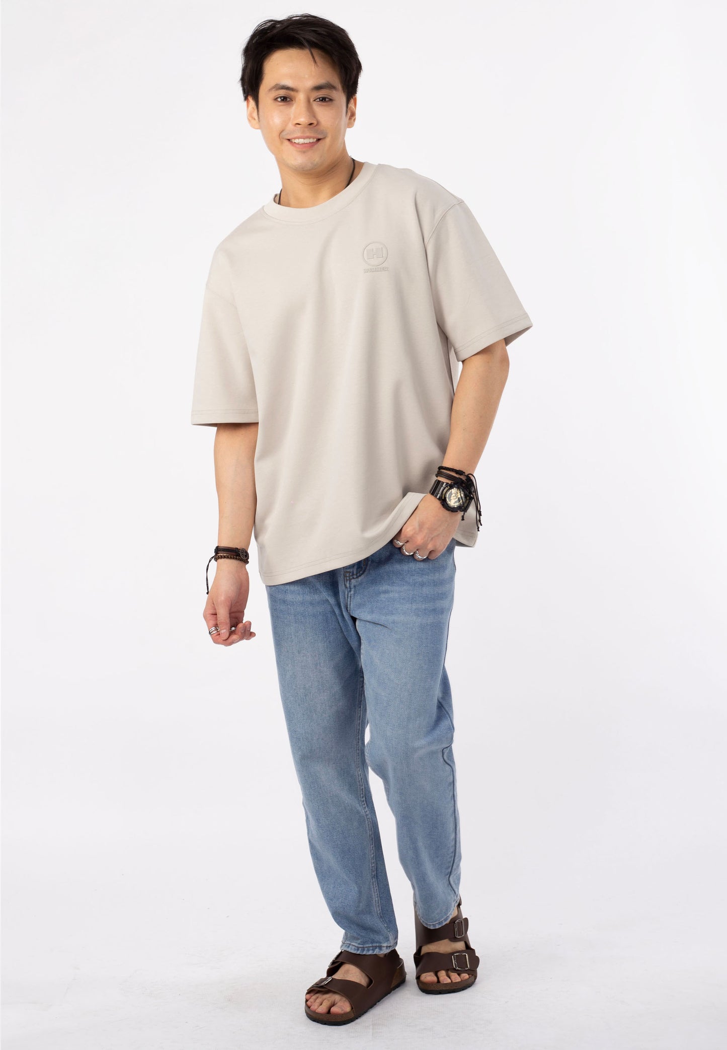 HUMMER SHORT SLEEVE ROUNDNECK T SHIRT [OVERSIZE] H0029