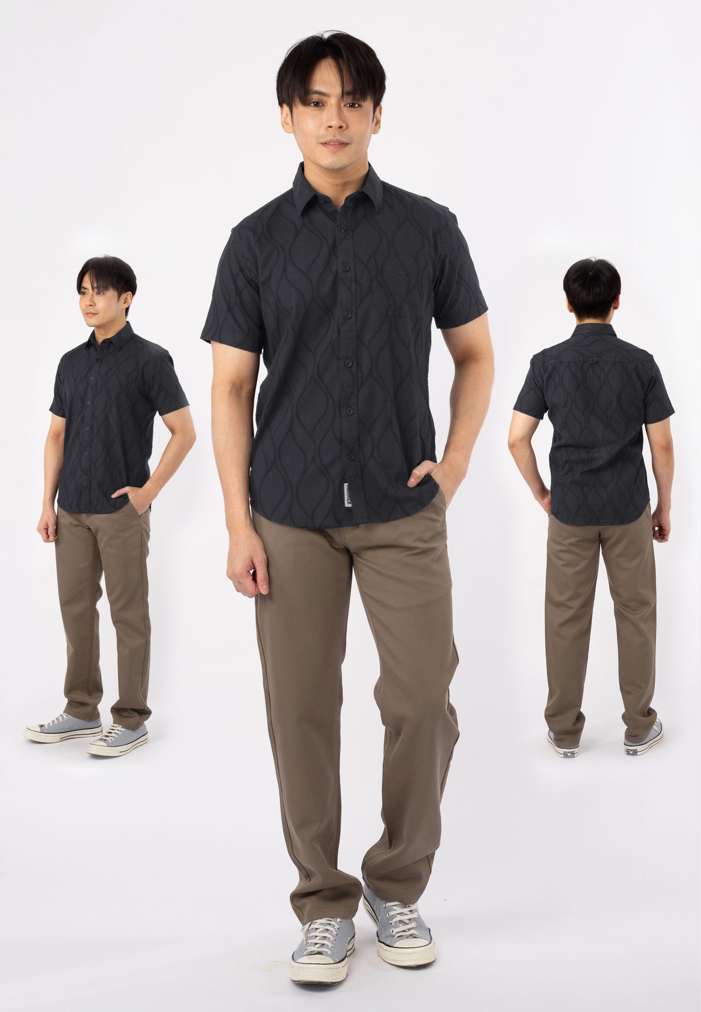 HUMMER SHORT SLEEVE SHIRT [SEMI FIT] H0008