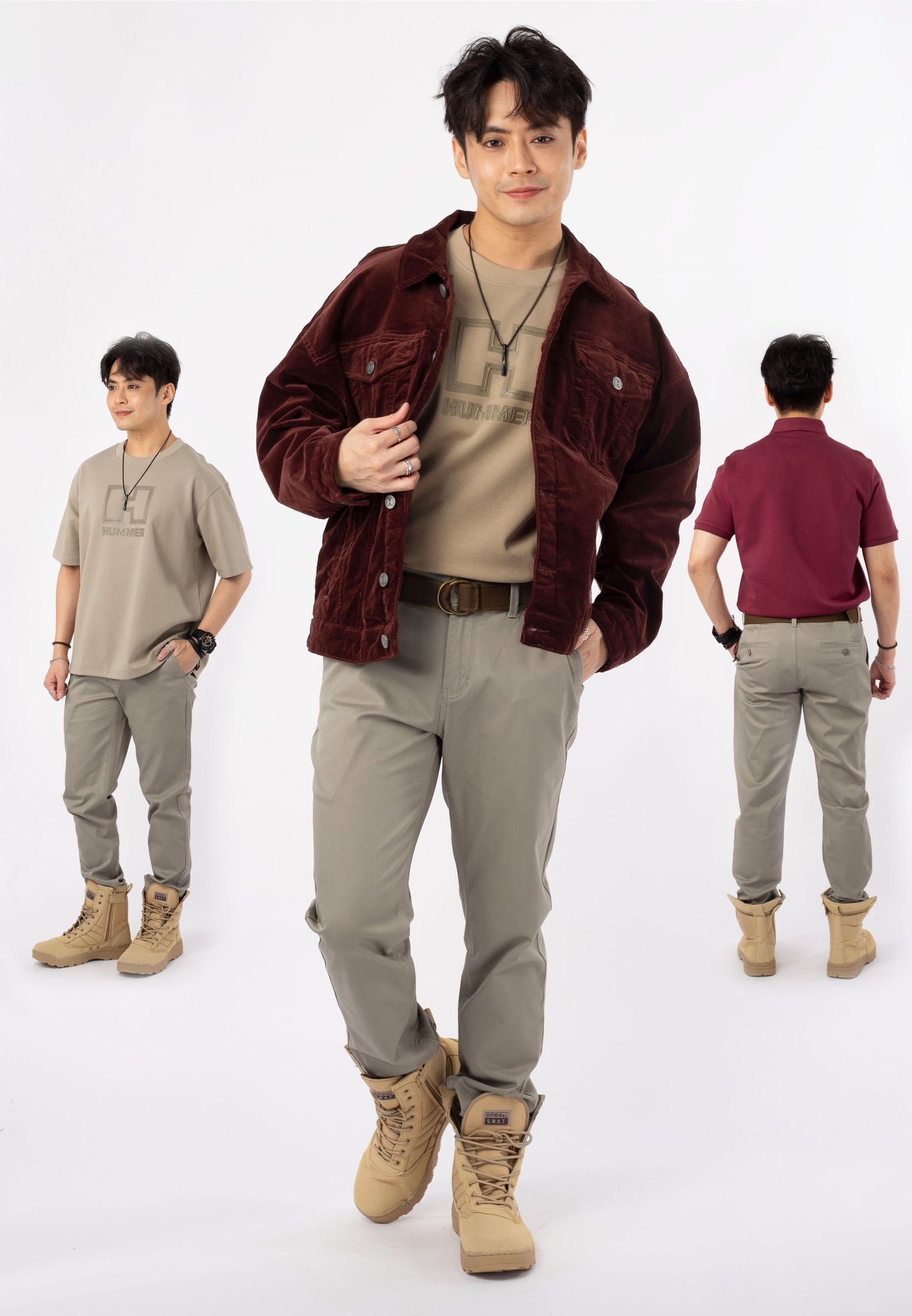 HUMMER CHINO LONG PANTS [SLIM FIT] H0020