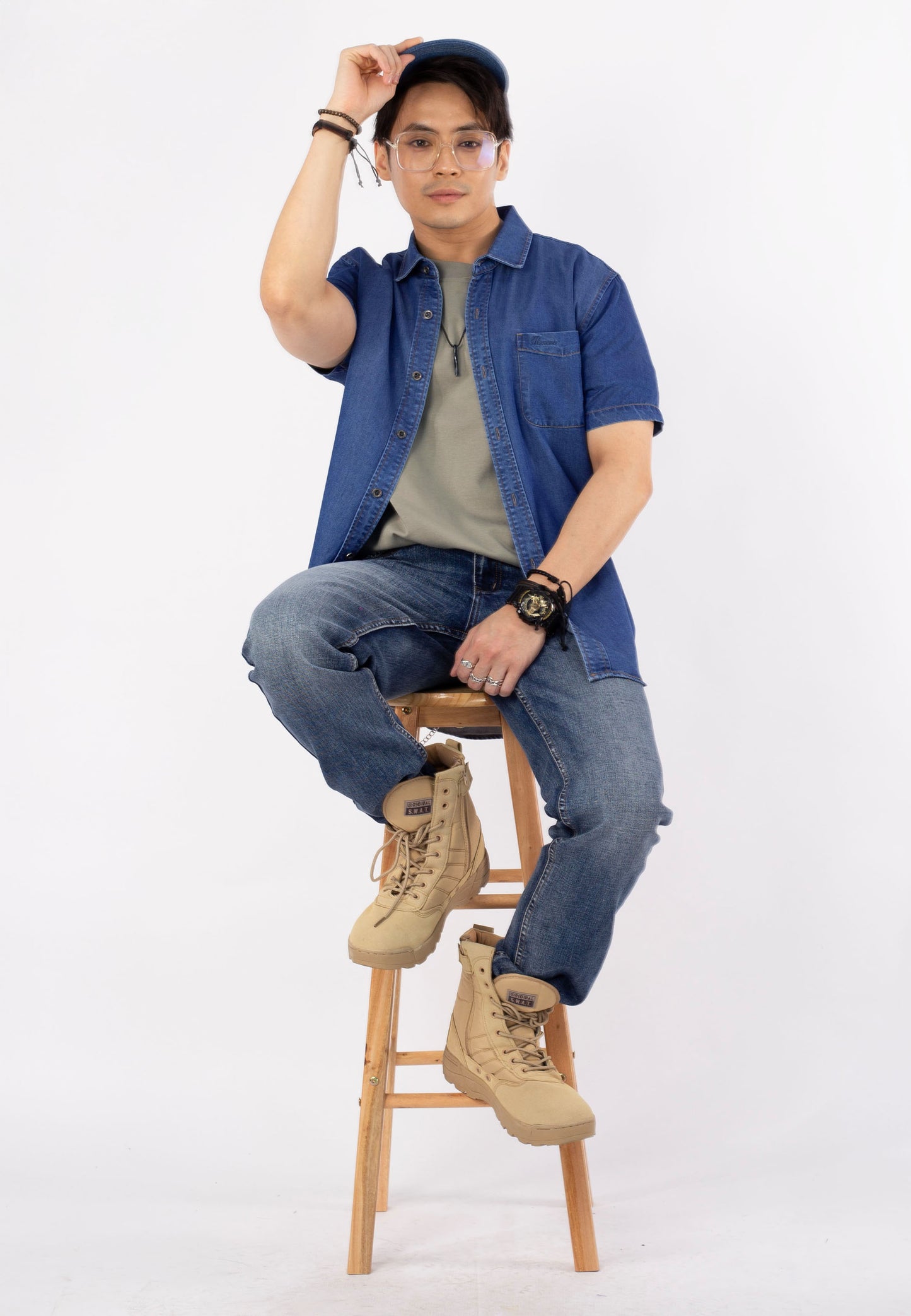 HUMMER SHORT SLEEVE SHIRT [SLIM FIT] H0010