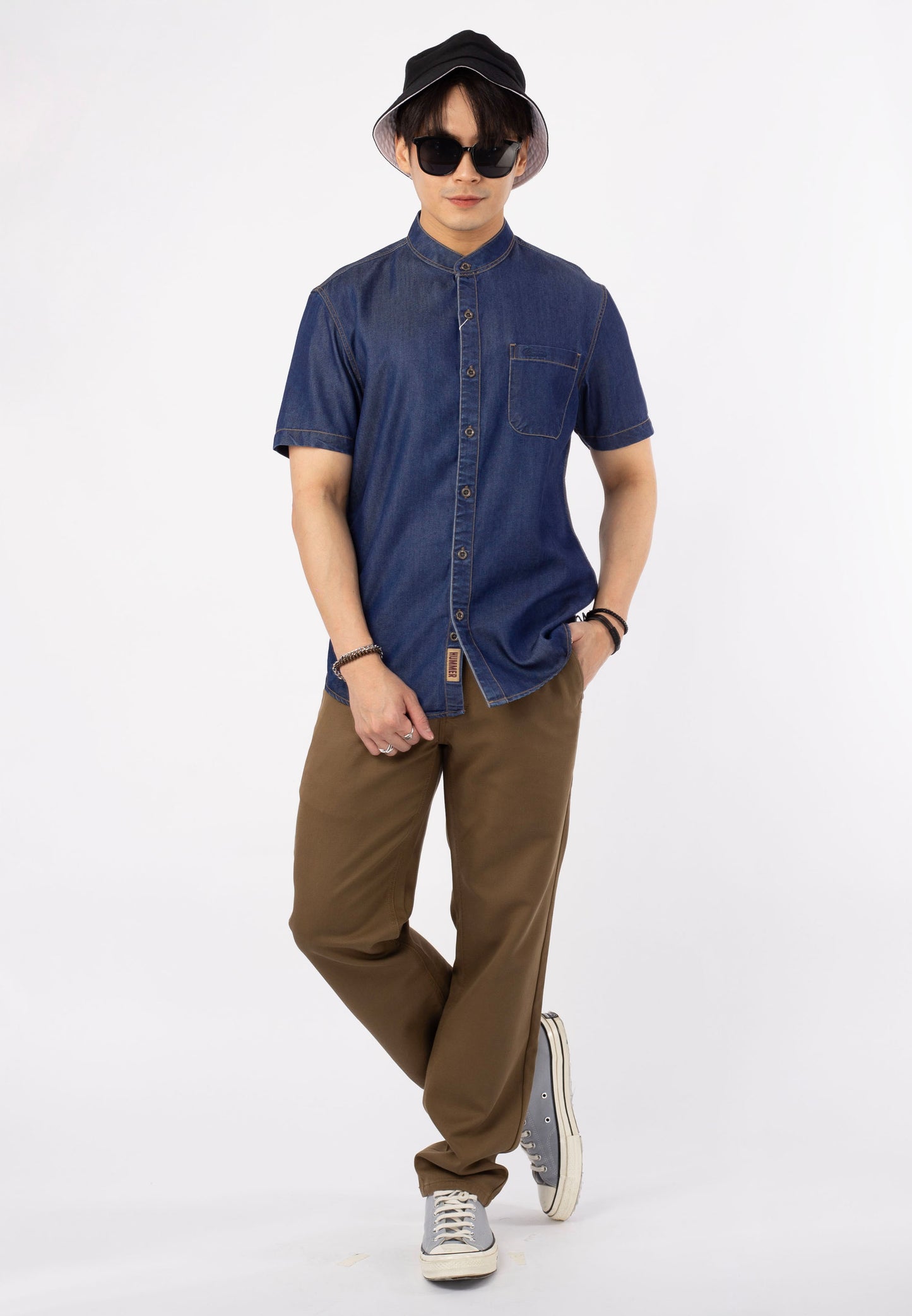 HUMMER SHORT SLEEVE SHIRT [SLIM FIT] H0011