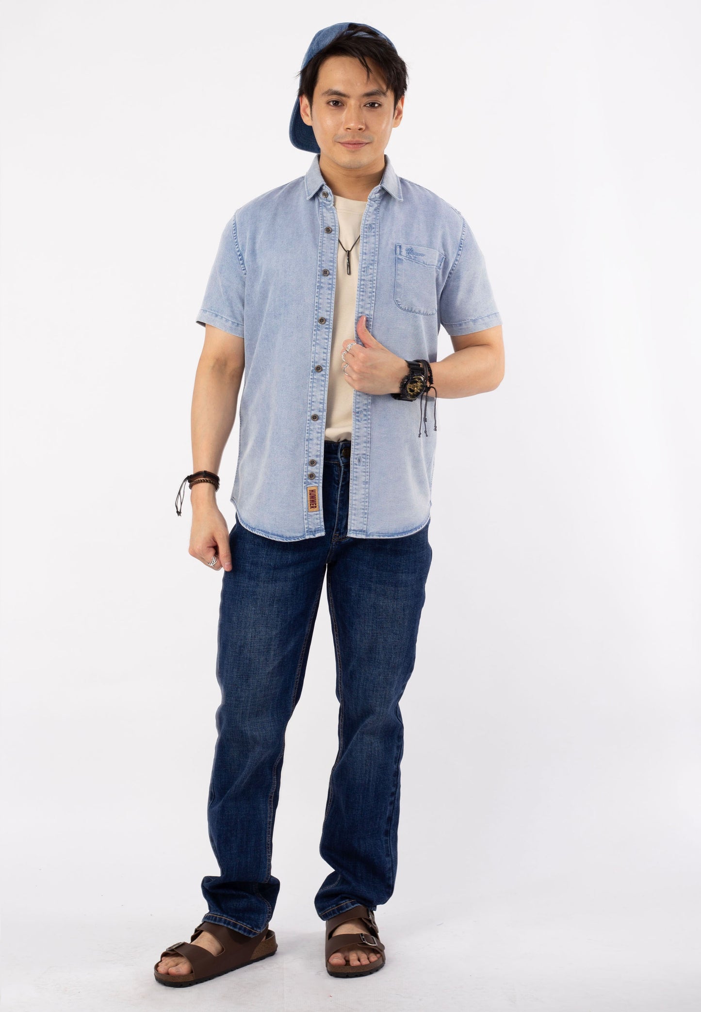 HUMMER SHORT SLEEVE SHIRT [SLIM FIT] H0010