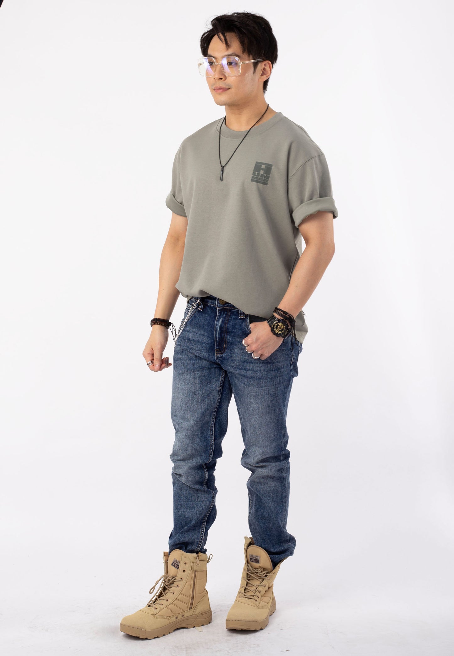 HUMMER SHORT SLEEVE ROUNDNECK T SHIRT [OVERSIZE] H0029
