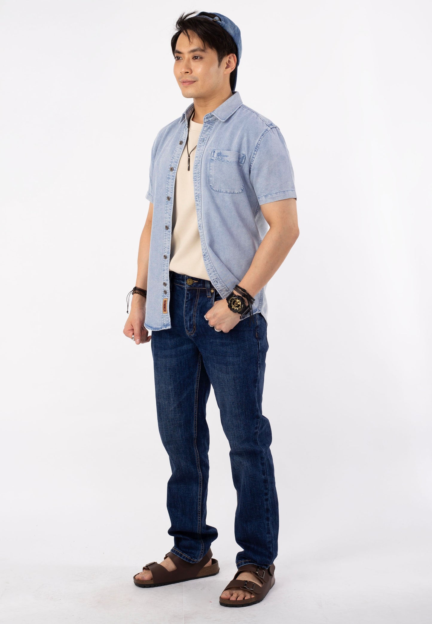HUMMER SHORT SLEEVE SHIRT [SLIM FIT] H0010