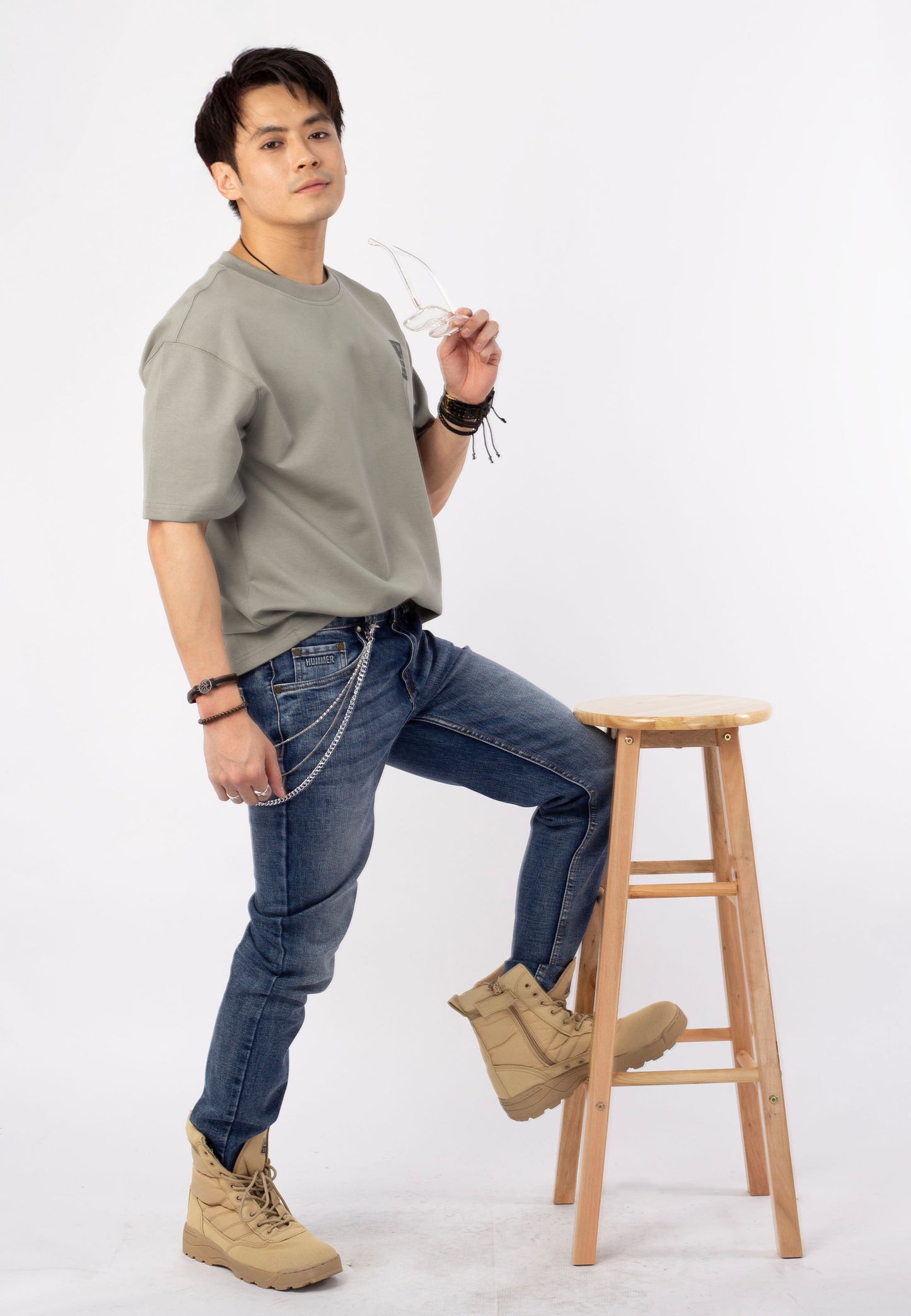 HUMMER SHORT SLEEVE ROUNDNECK T SHIRT [OVERSIZE] H0029