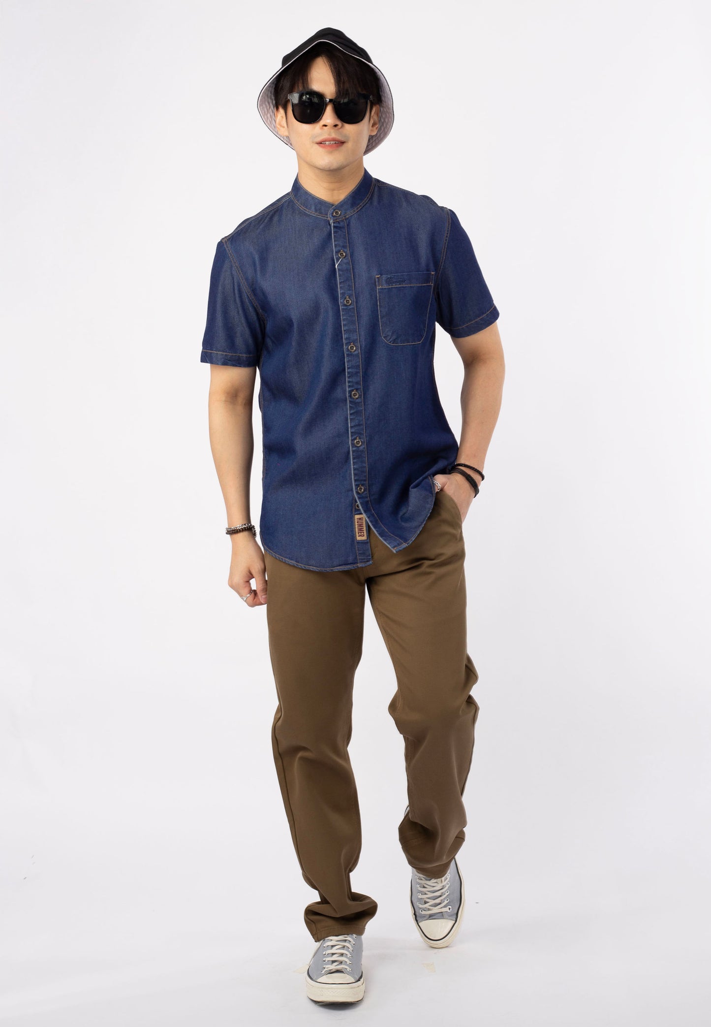 HUMMER SHORT SLEEVE SHIRT [SLIM FIT] H0011