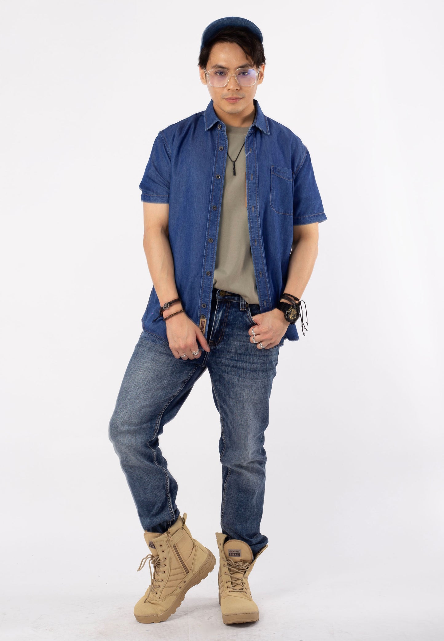 HUMMER SHORT SLEEVE SHIRT [SLIM FIT] H0010