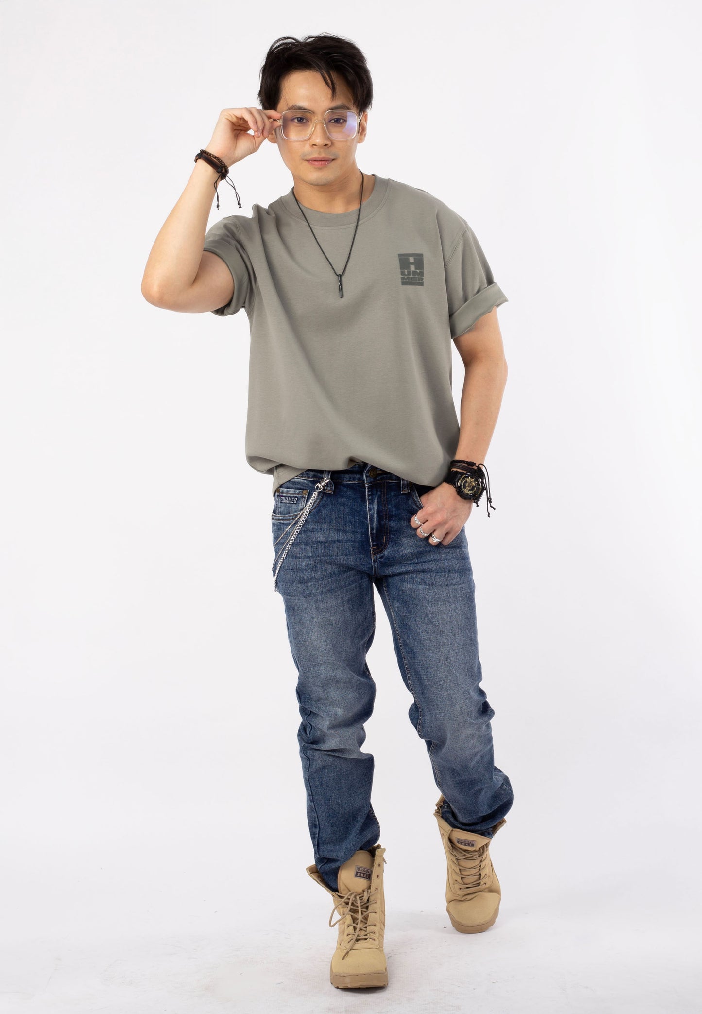 HUMMER SHORT SLEEVE ROUNDNECK T SHIRT [OVERSIZE] H0029