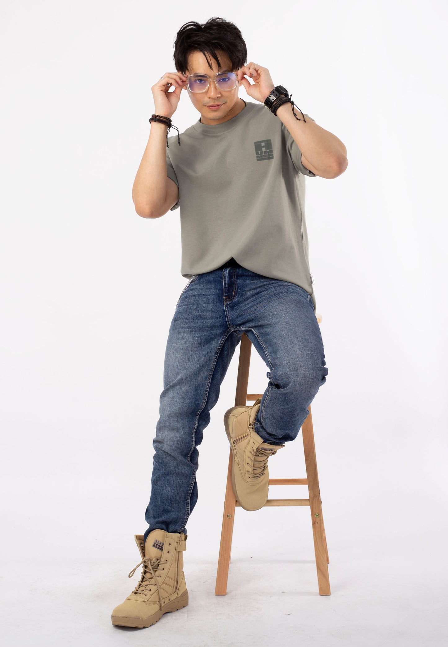 HUMMER SHORT SLEEVE ROUNDNECK T SHIRT [OVERSIZE] H0029