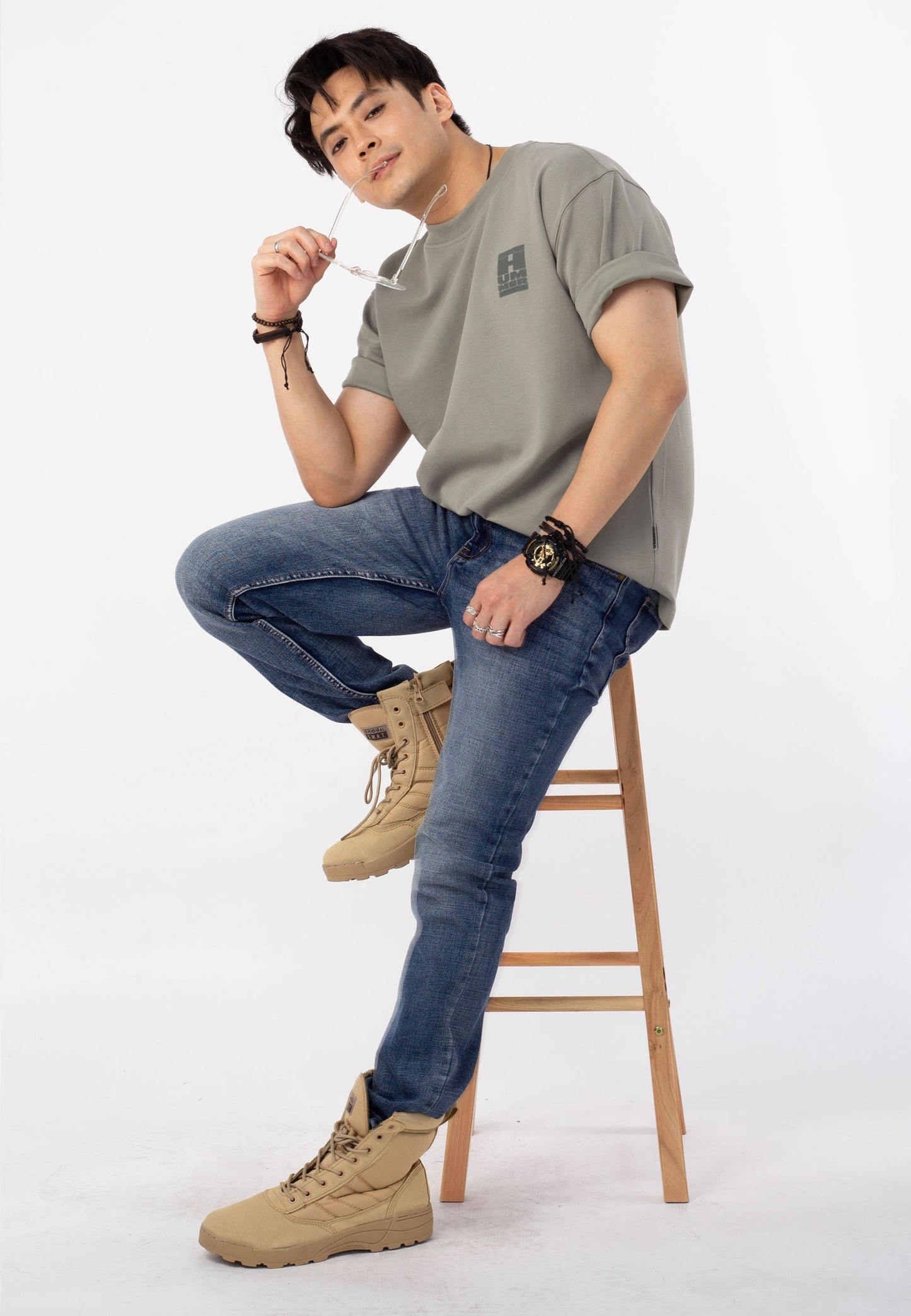 HUMMER SHORT SLEEVE ROUNDNECK T SHIRT [OVERSIZE] H0029