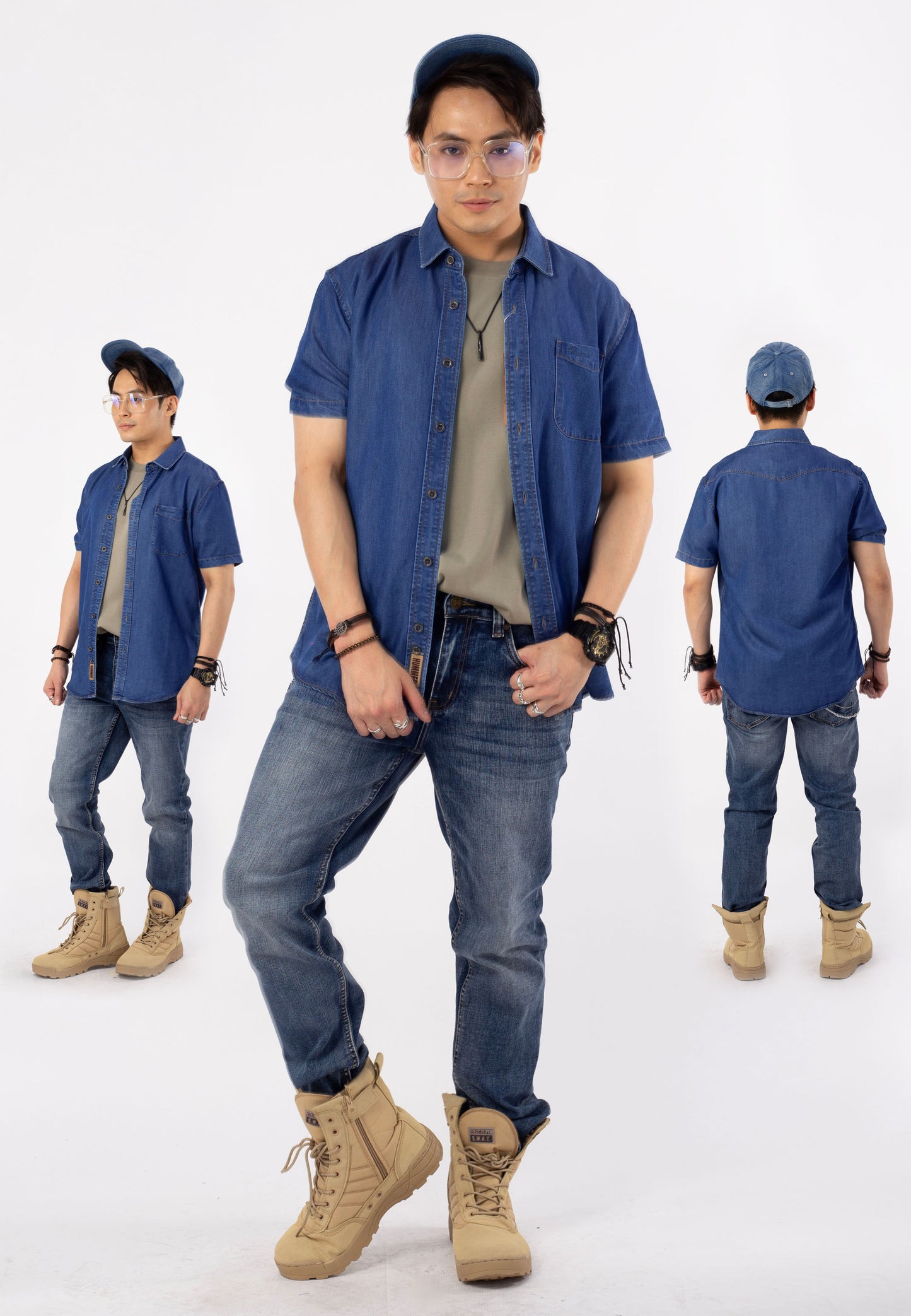 HUMMER SHORT SLEEVE SHIRT [SLIM FIT] H0010