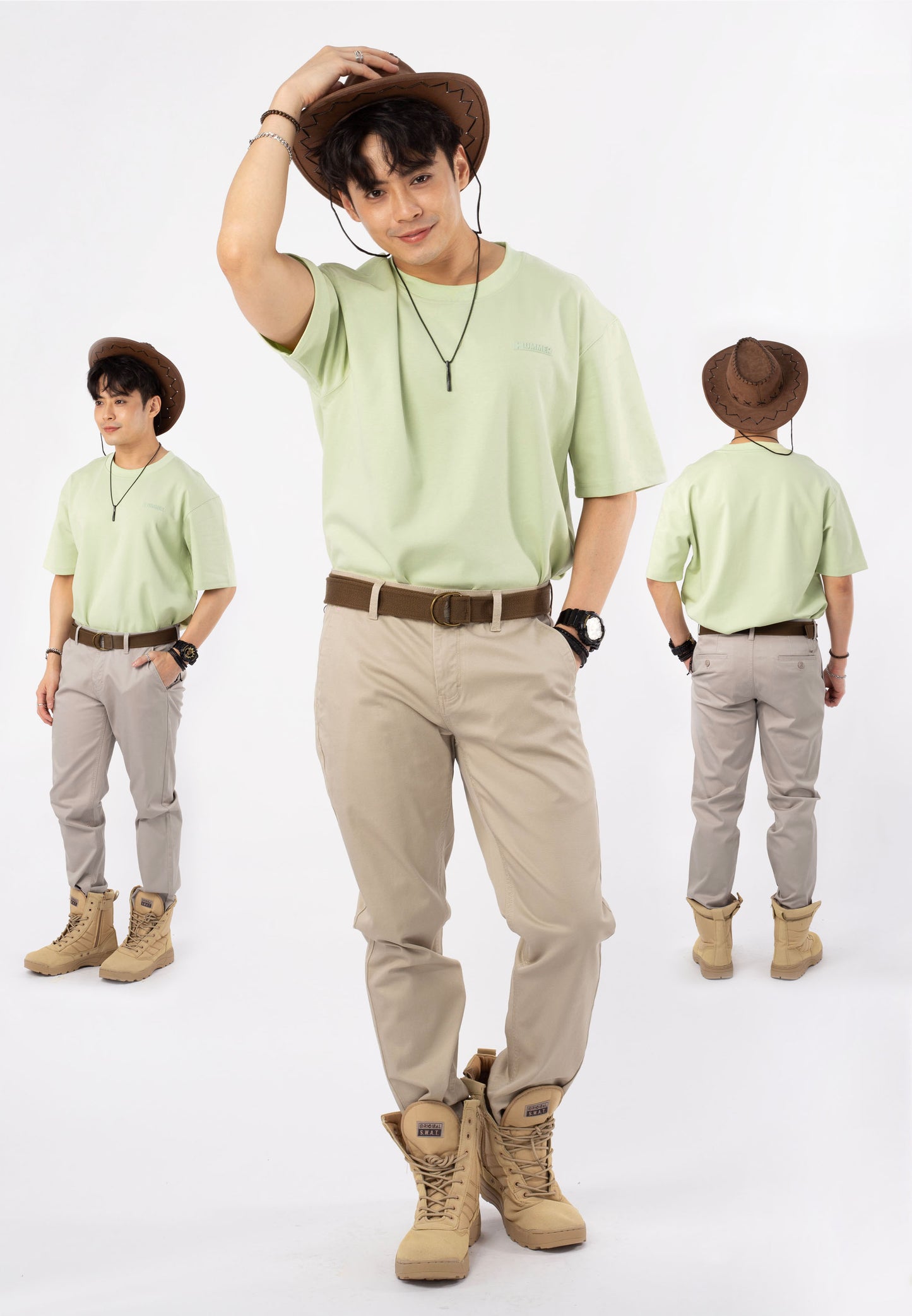 HUMMER SHORT SLEEVE ROUNDNECK T SHIRT [OVERSIZE] H0029