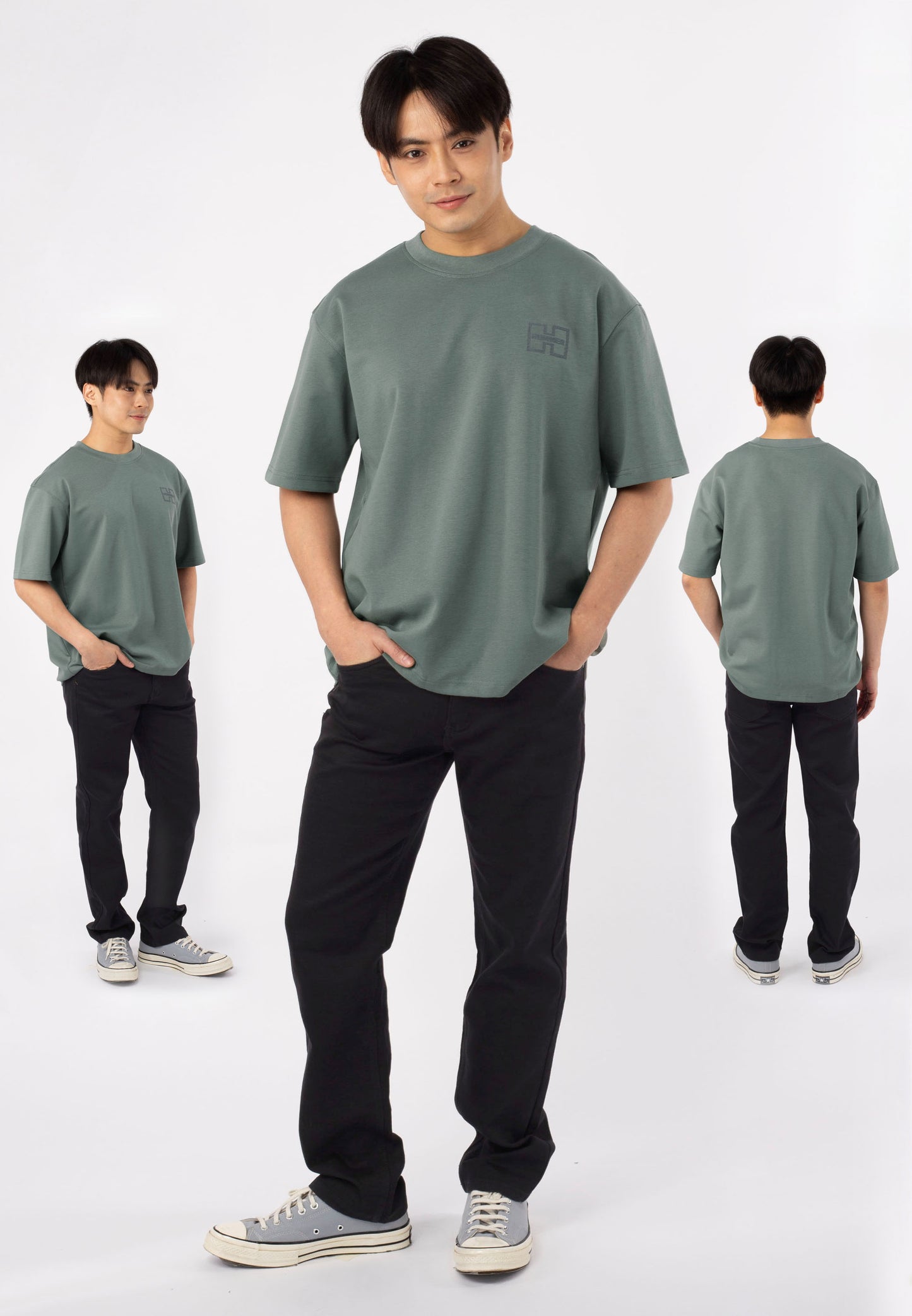 HUMMER SHORT SLEEVE ROUNDNECK T SHIRT [OVERSIZE] H0029
