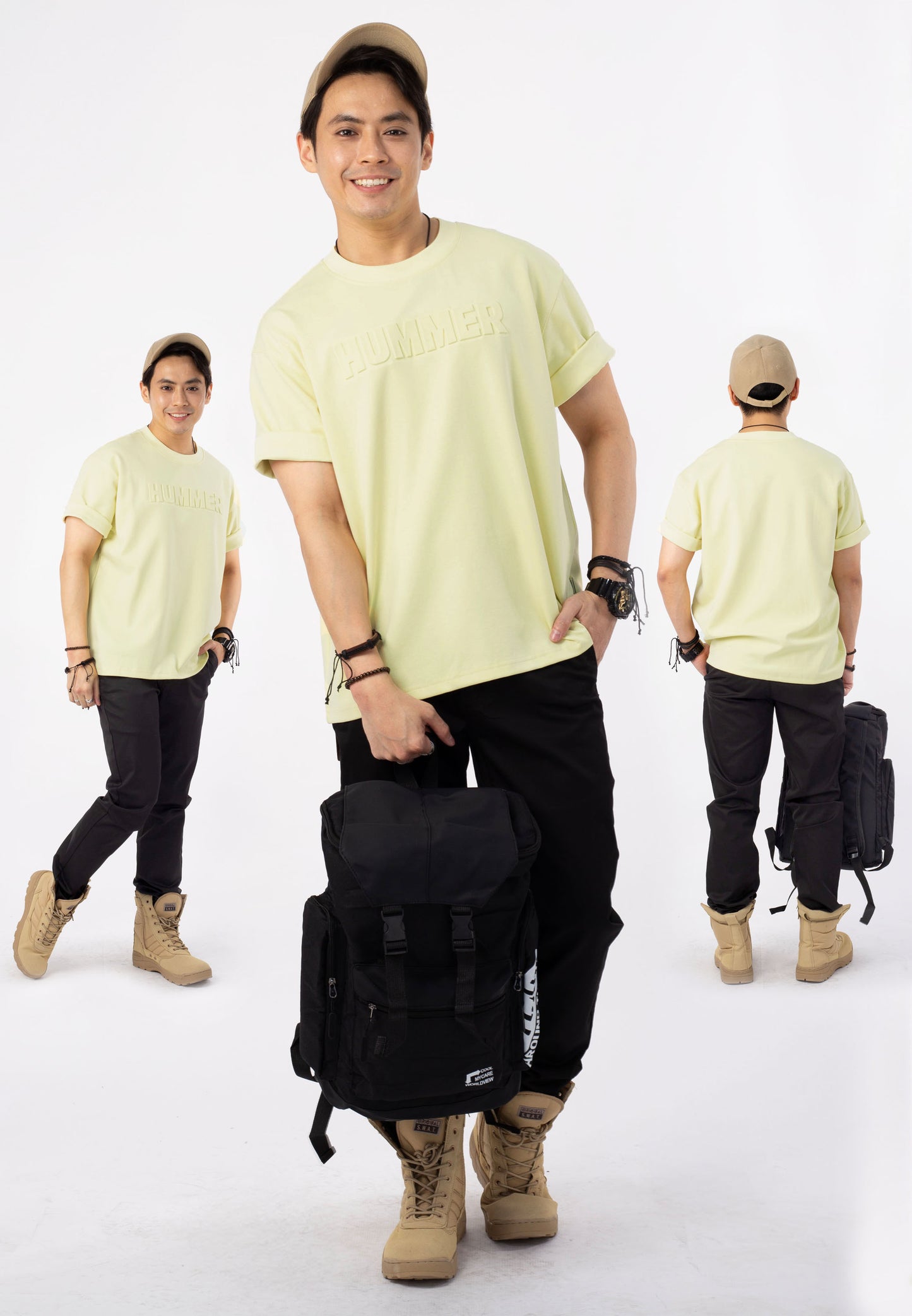 HUMMER SHORT SLEEVE ROUNDNECK T SHIRT [OVERSIZE] H0029