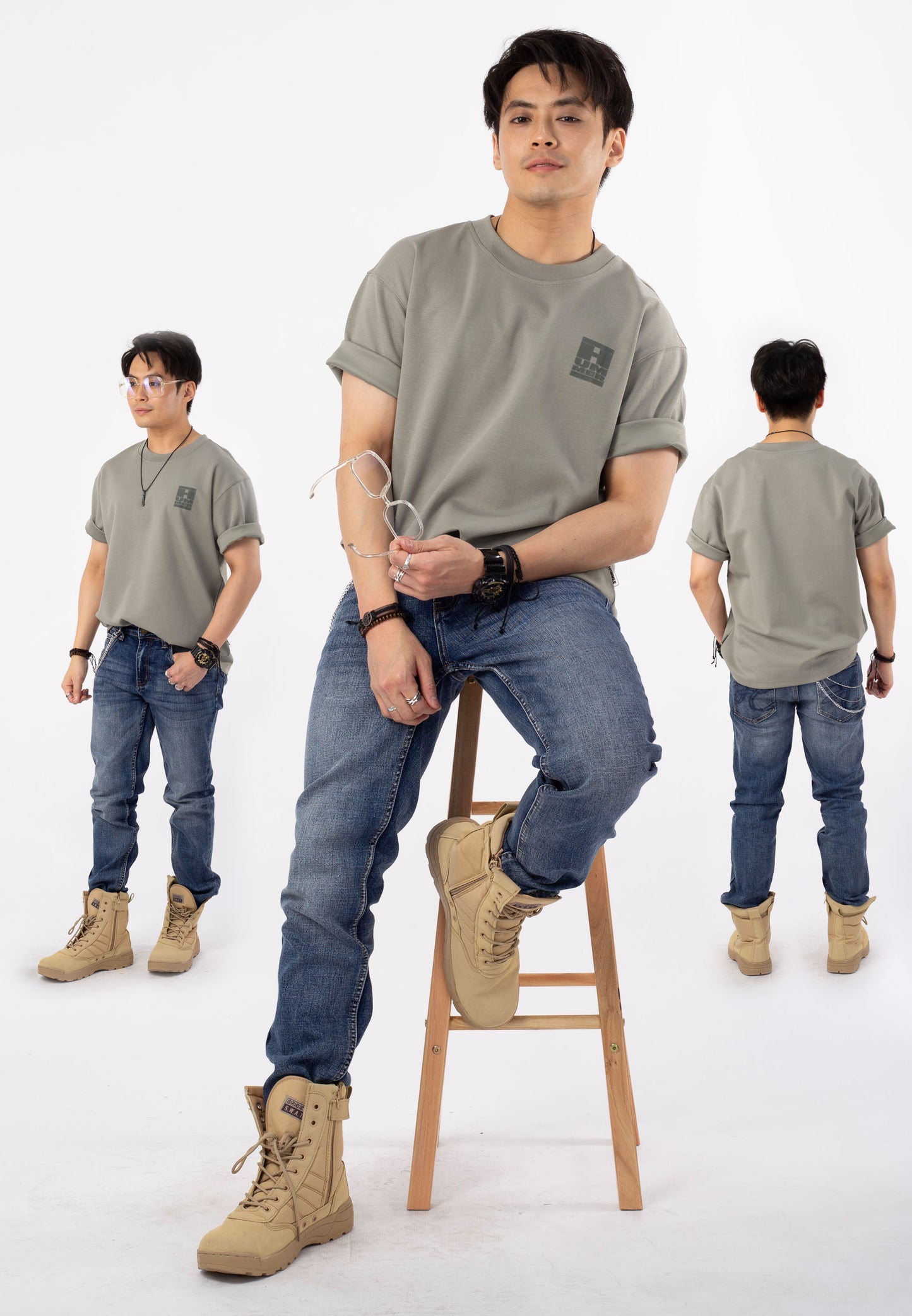 HUMMER SHORT SLEEVE ROUNDNECK T SHIRT [OVERSIZE] H0029