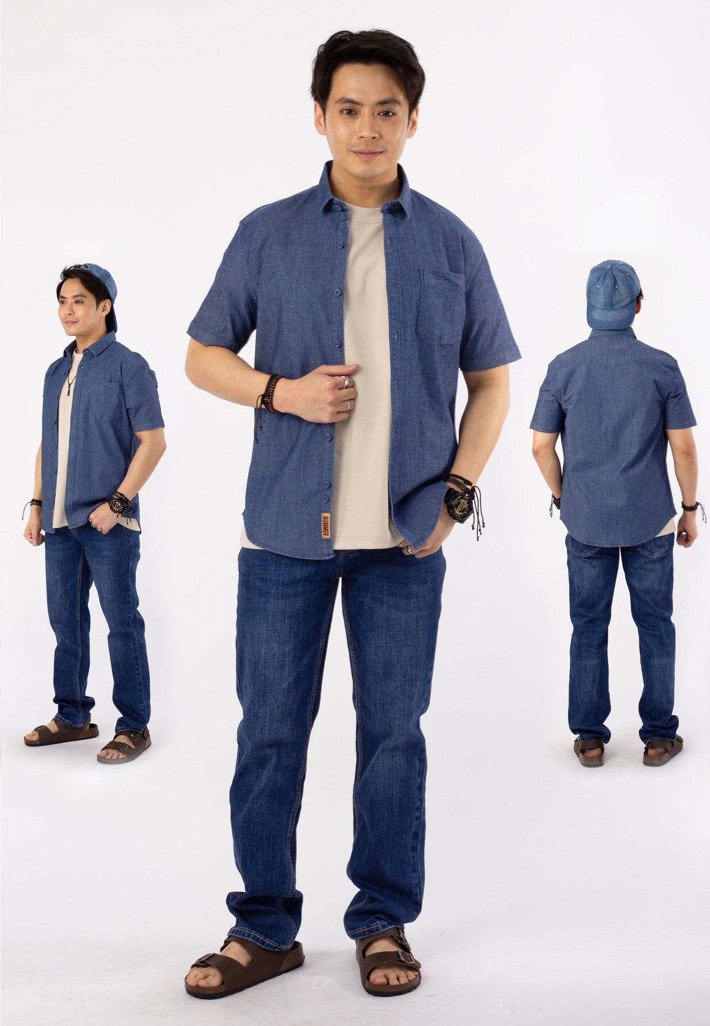 HUMMER SHORT SLEEVE SHIRT [SLIM FIT] H0016