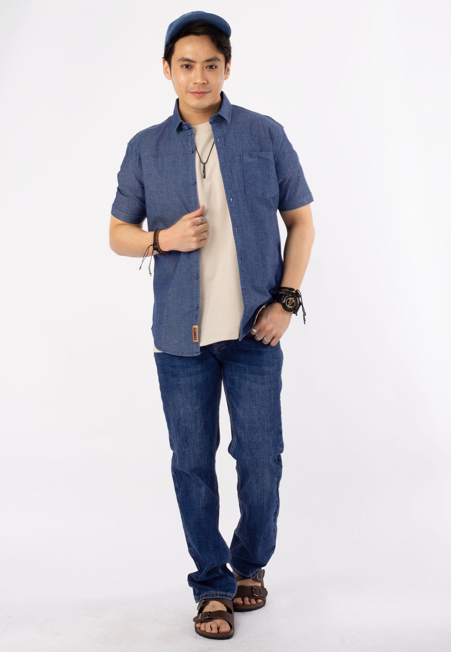 HUMMER JEANS LONG PANTS [STRAIGHT CUT] H0034