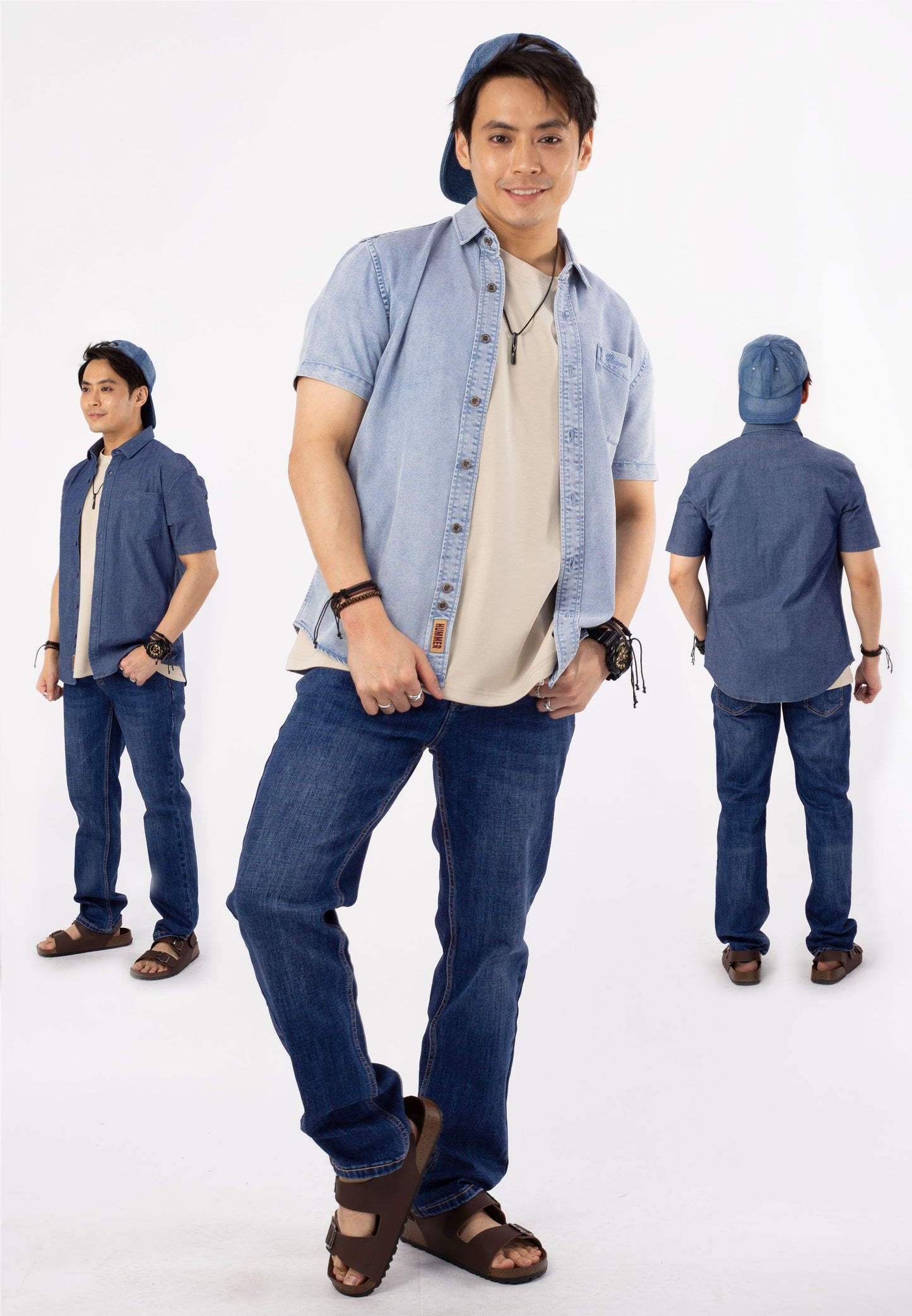 HUMMER JEANS LONG PANTS [STRAIGHT CUT] H0034