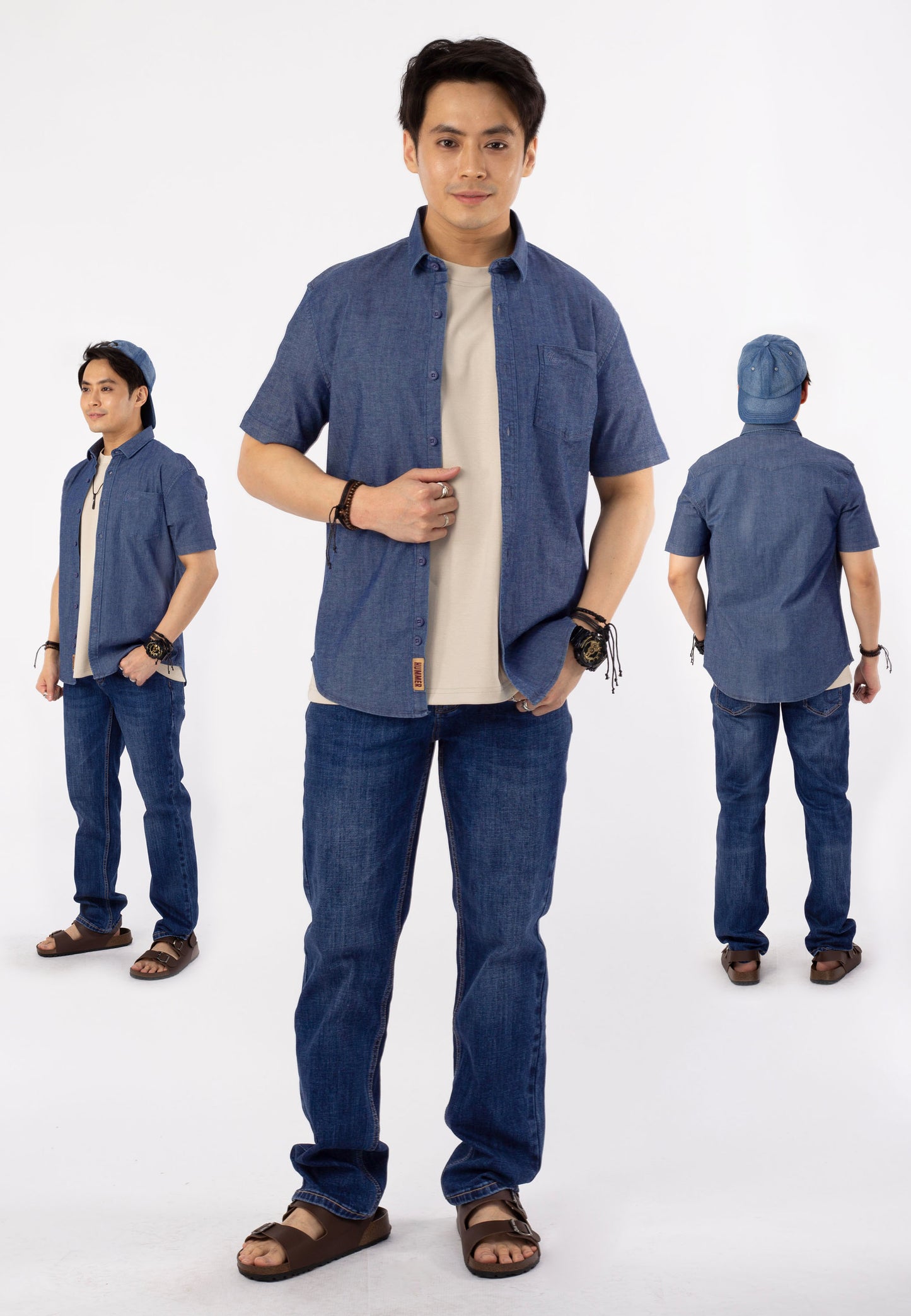 HUMMER JEANS LONG PANTS [STRAIGHT CUT] H0034