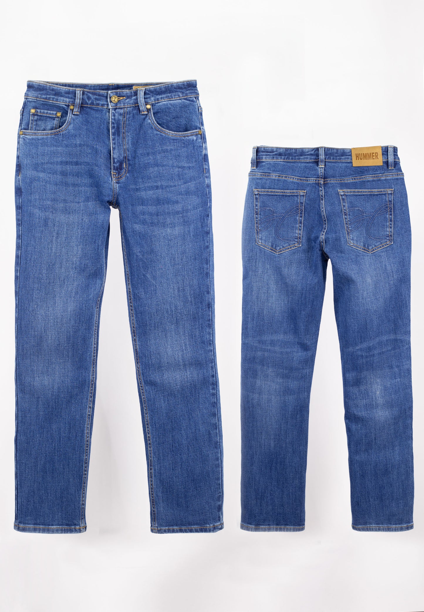 HUMMER JEANS LONG PANTS [STRAIGHT CUT] H0034