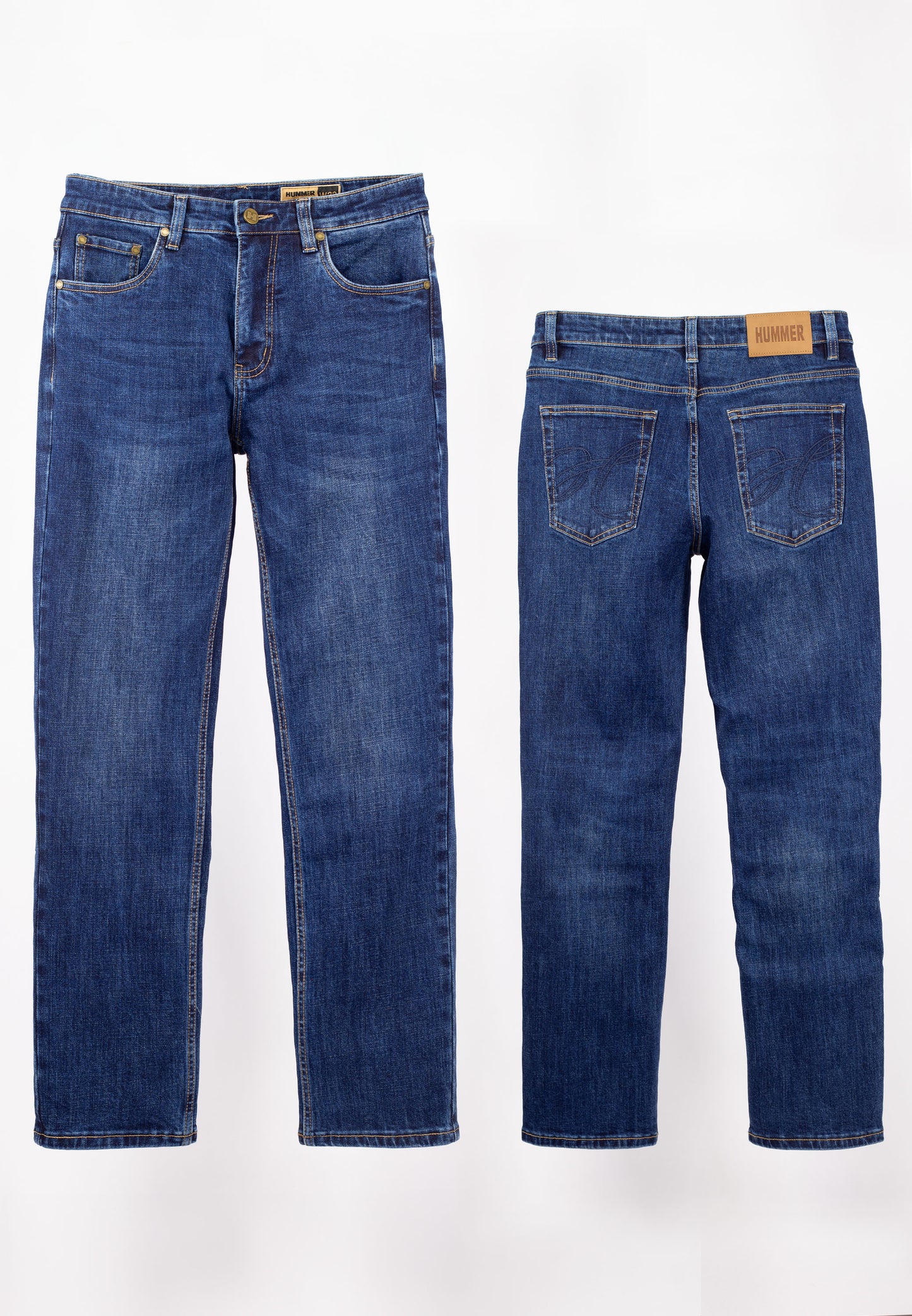 HUMMER JEANS LONG PANTS [STRAIGHT CUT] H0034