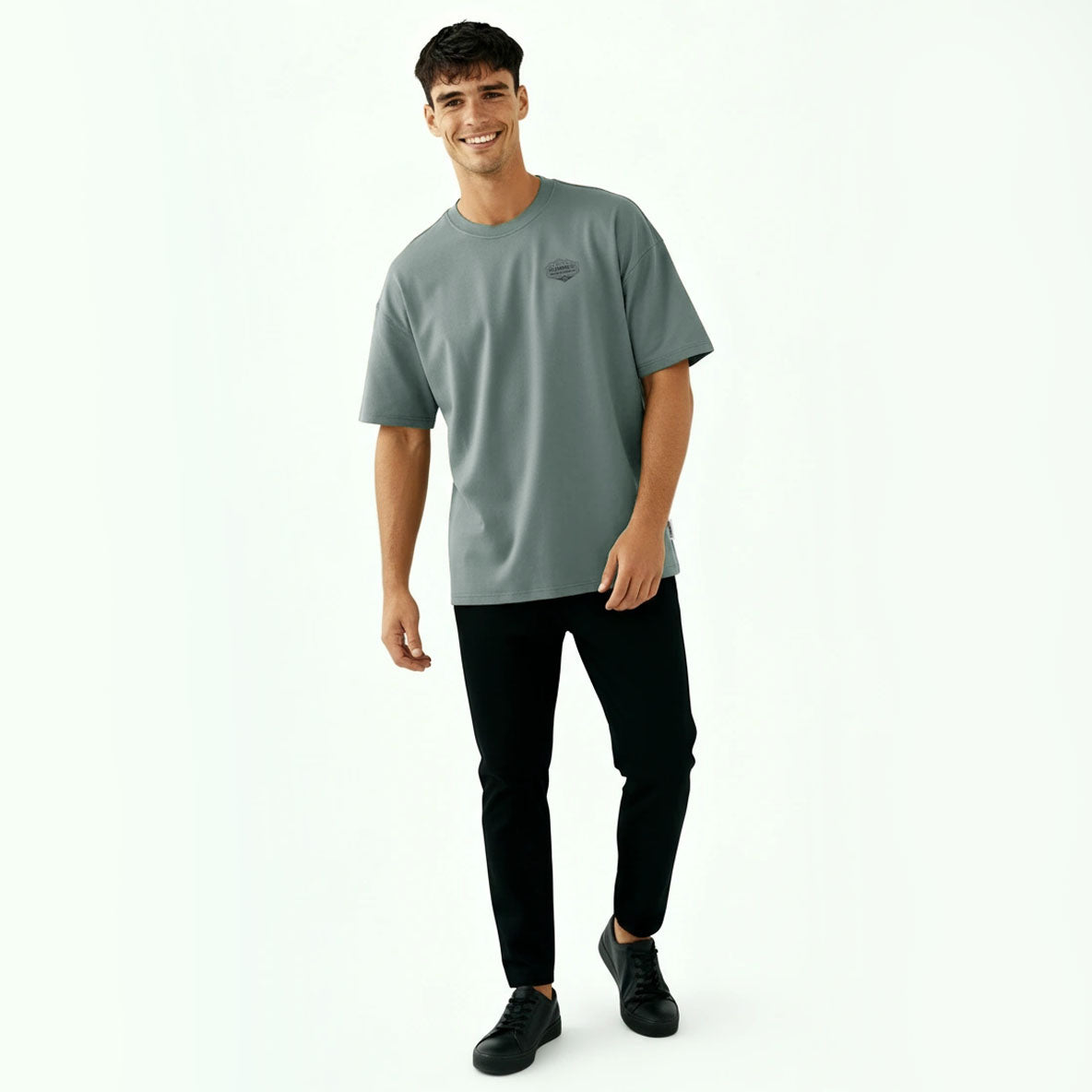 HUMMER SHORT SLEEVE ROUND NECK T SHIRT [OVERSIZE] H0025