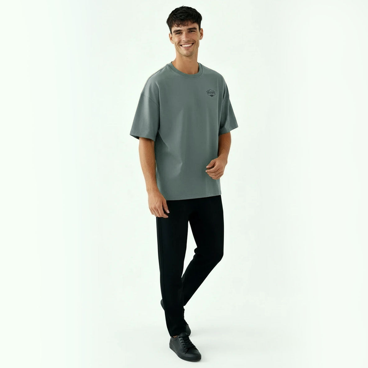 HUMMER SHORT SLEEVE ROUND NECK T SHIRT [OVERSIZE] H0025