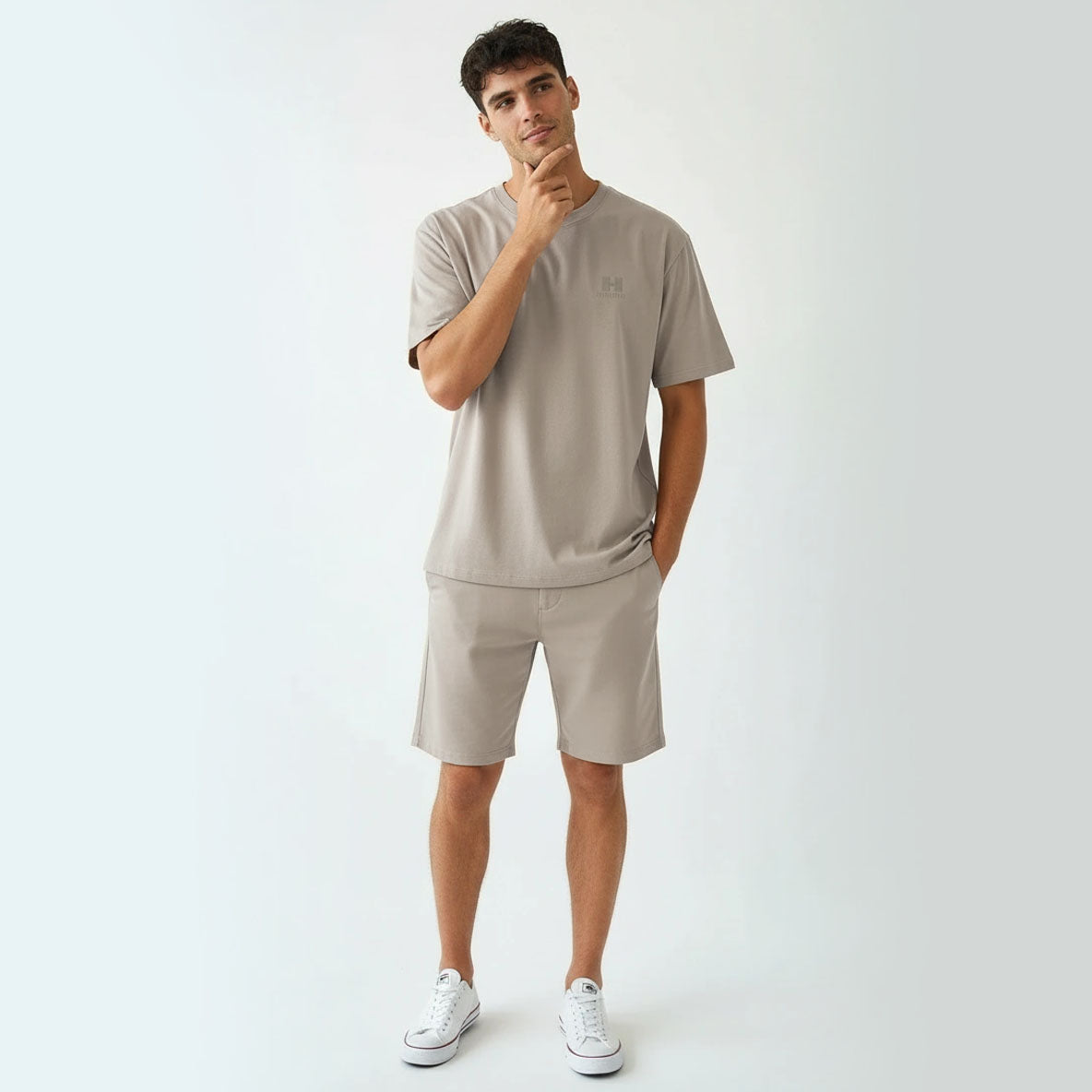 HUMMER SHORT SLEEVE ROUND NECK T SHIRT [OVERSIZE] H0025