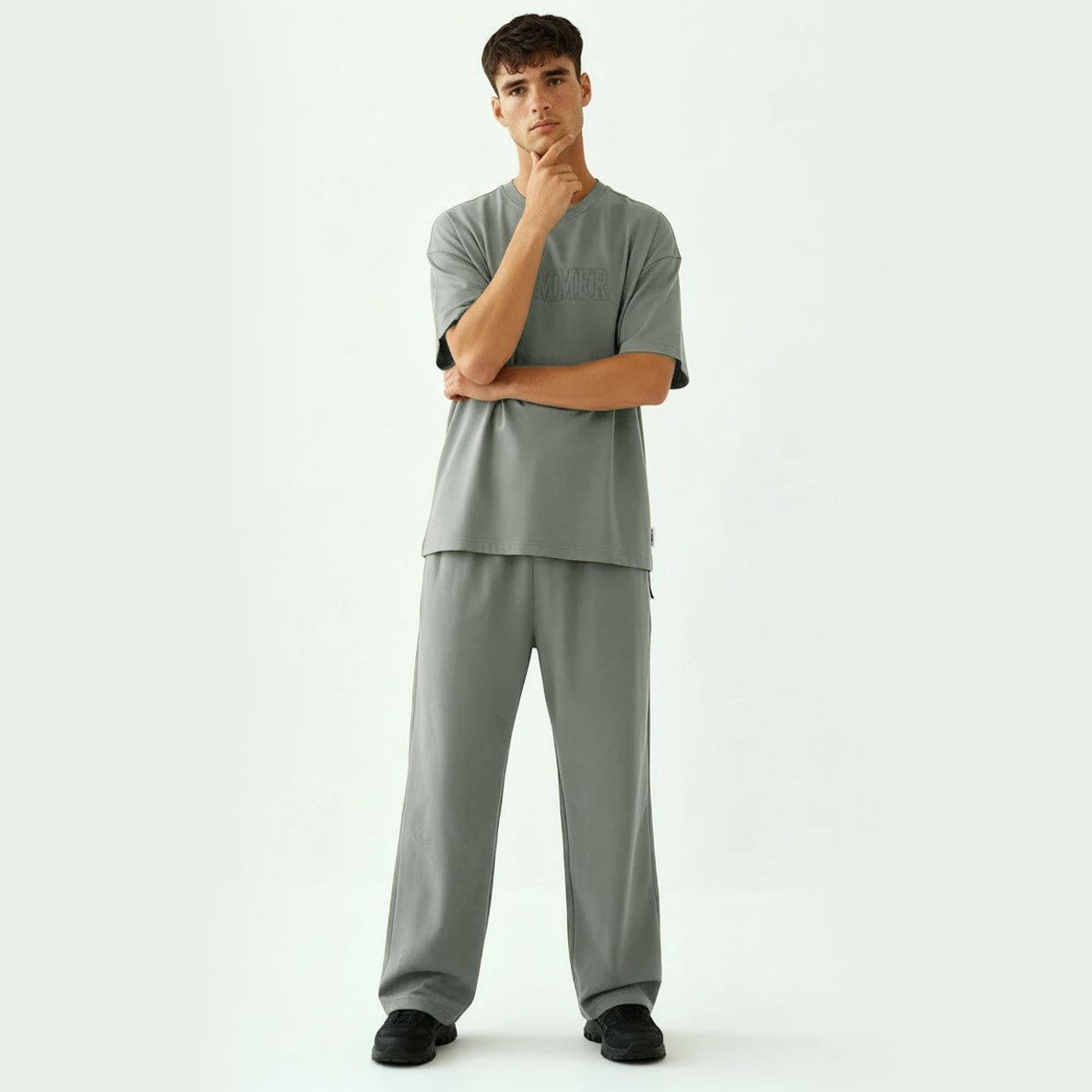 HUMMER SHORT SLEEVE ROUND NECK T SHIRT [OVERSIZE] H0025