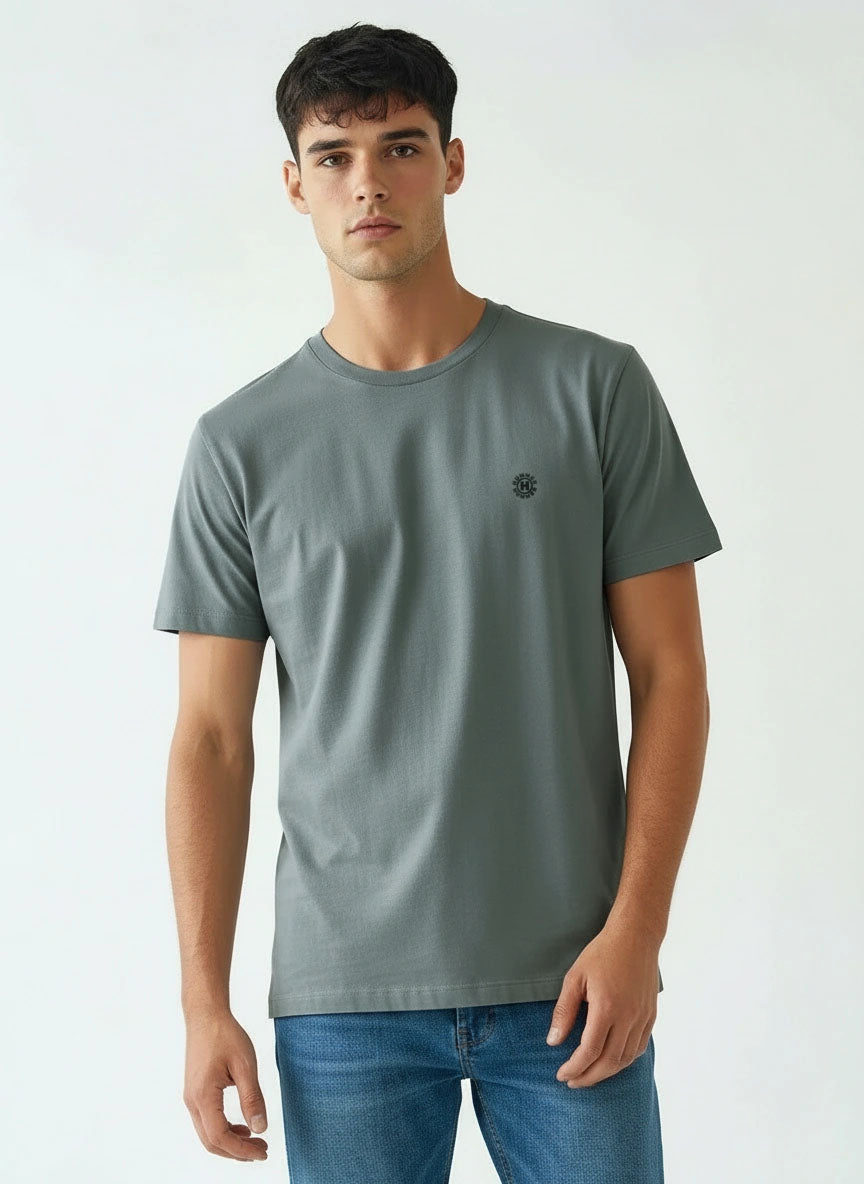 HUMMER SHORT SLEEVE ROUND NECK T SHIRT [FREE CUT] H0048