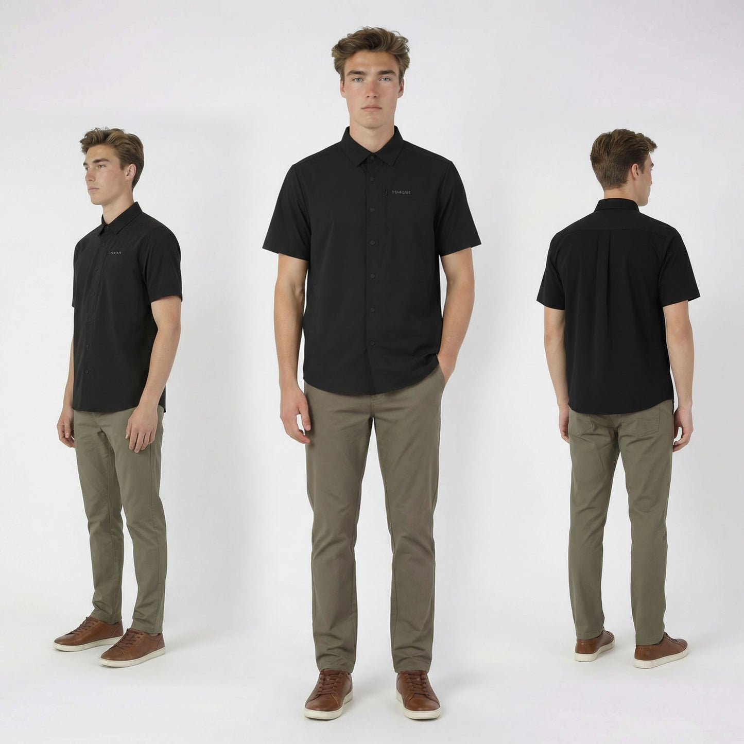 HUMMER MENS SHORT SLEEVE SHIRT [REGULAR FIT] H0085