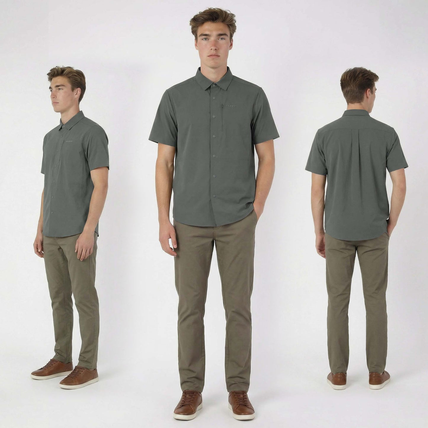 HUMMER MENS SHORT SLEEVE SHIRT [REGULAR FIT] H0085