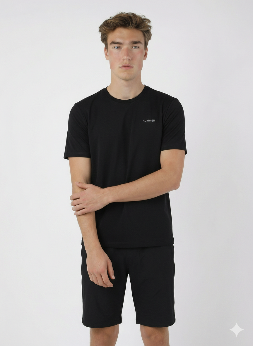HUMMER MENS SHORT SLEEVE T SHIRT [FREE CUT] H0087