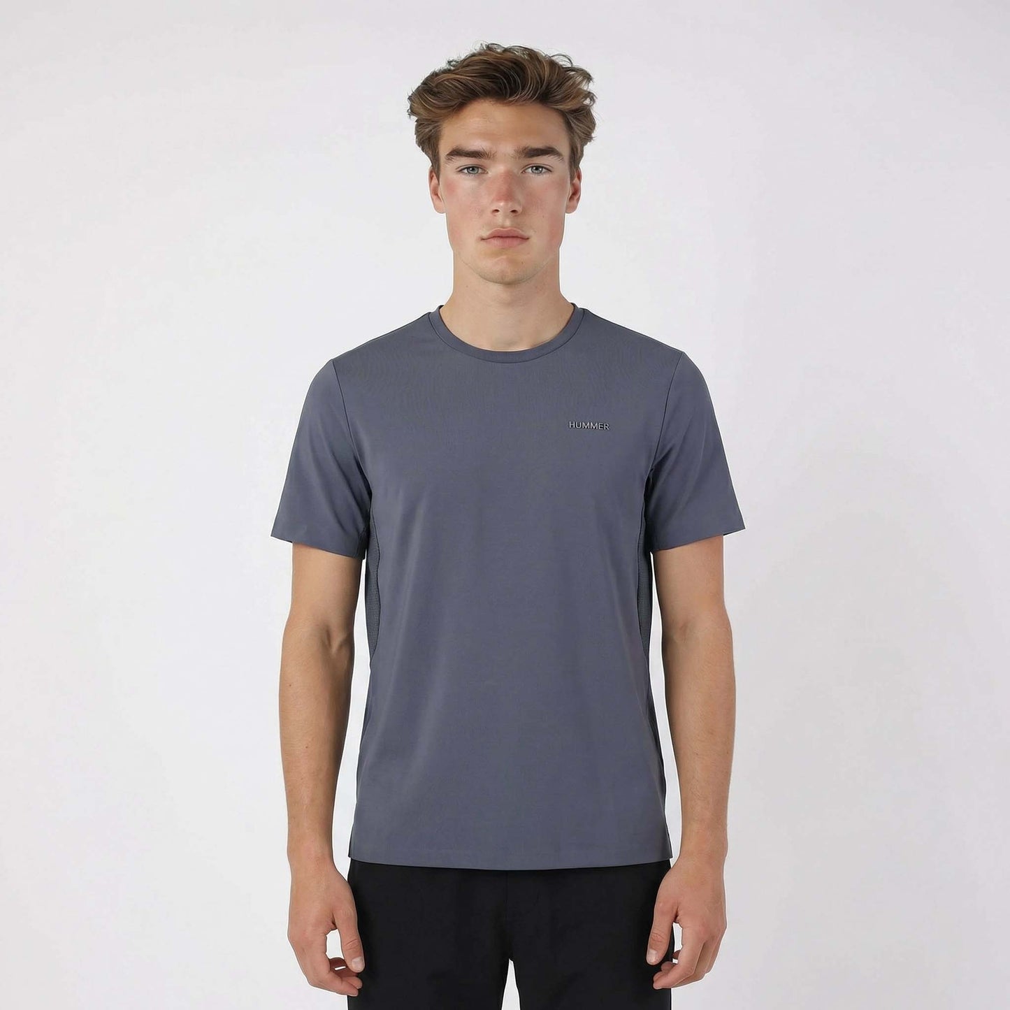 HUMMER MENS SHORT SLEEVE T SHIRT [FREE CUT] H0087