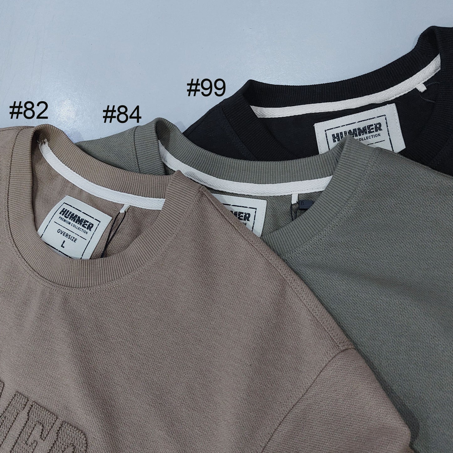 HUMMER MENS SHORT SLEEVE ROUND NECK T SHIRT [OVERSIZE] H0072