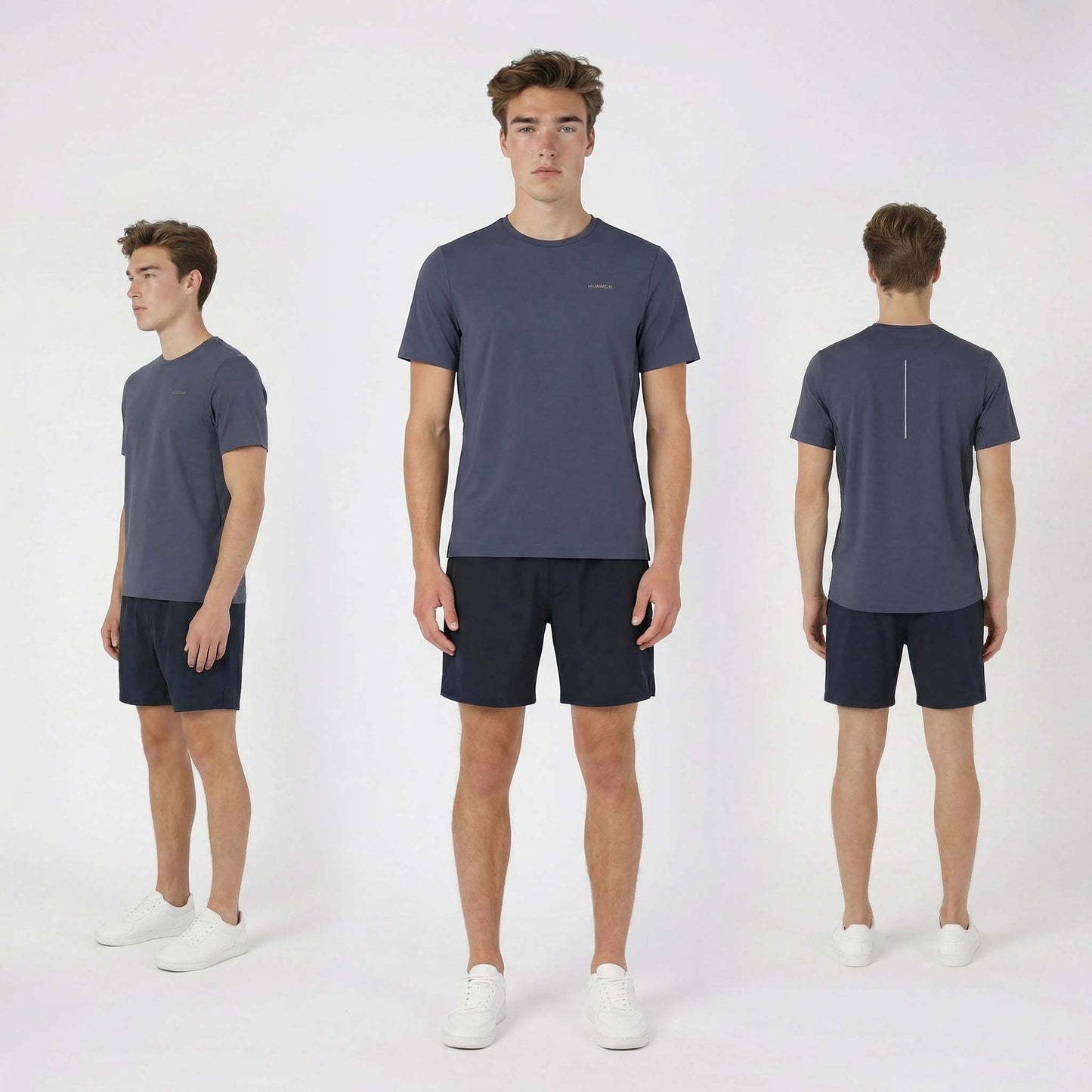 HUMMER MENS SHORT SLEEVE T SHIRT [FREE CUT] H0087