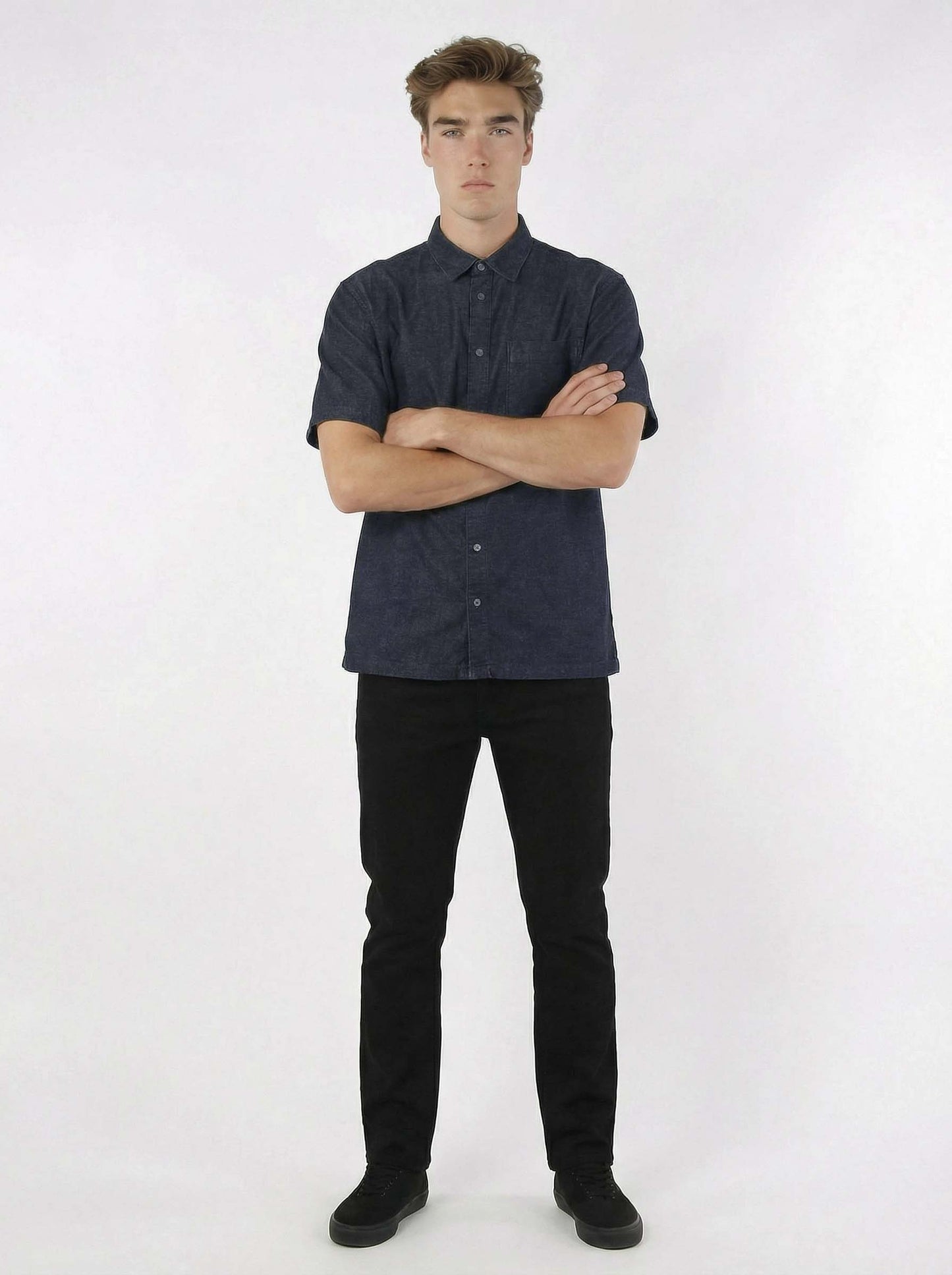 HUMMER MENS SHORT SLEEVE SHIRT [REGULAR FIT] H0039