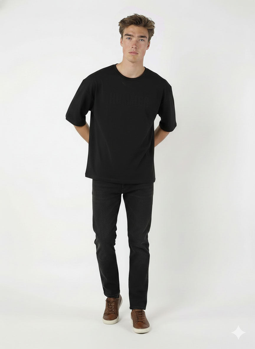 HUMMER MENS SHORT SLEEVE ROUND NECK T SHIRT [OVERSIZE] H0072