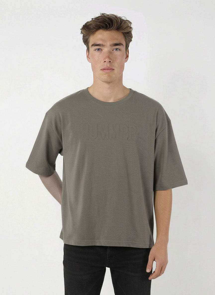 HUMMER MENS SHORT SLEEVE ROUND NECK T SHIRT [OVERSIZE] H0072