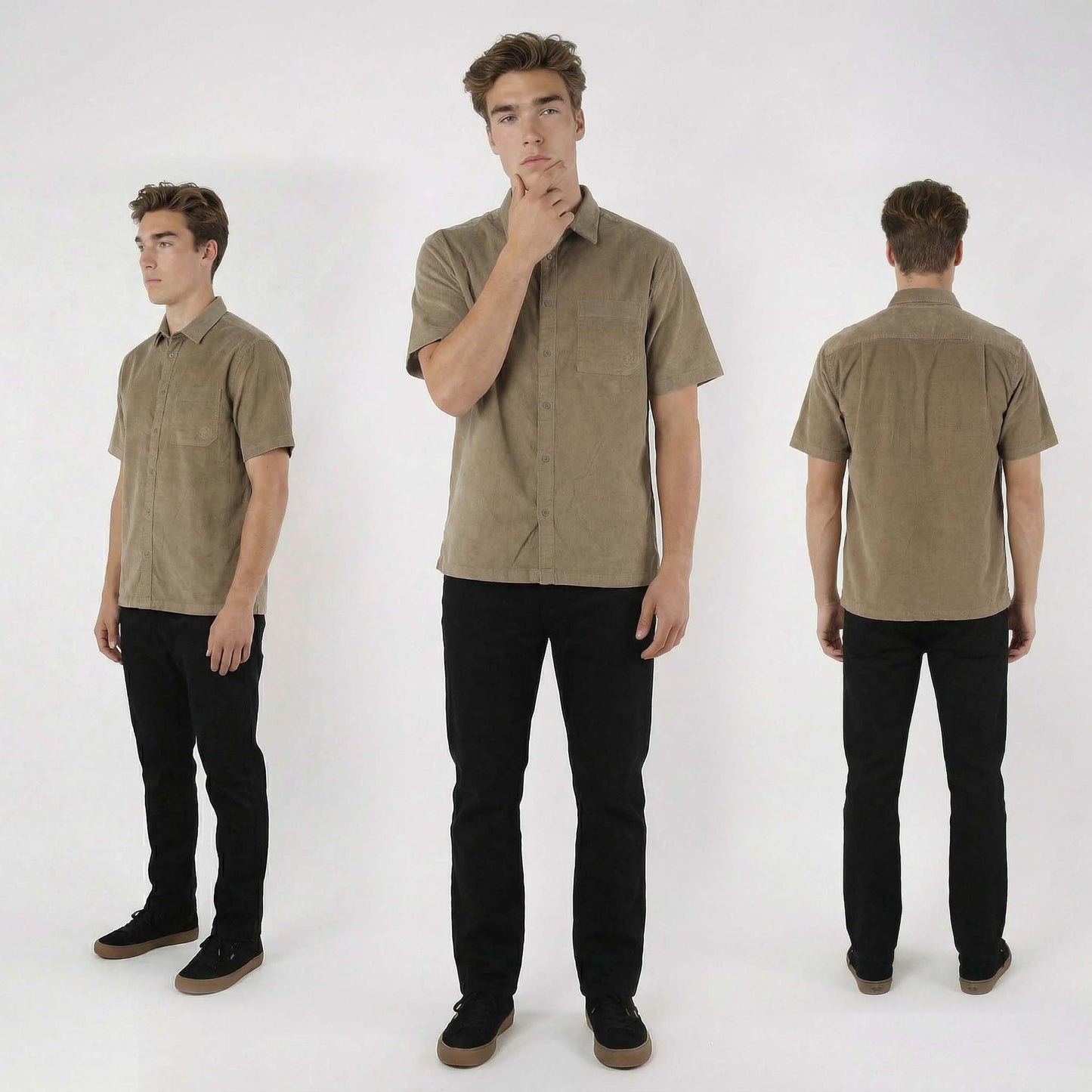 HUMMER MENS SHORT SLEEVE SHIRT [REGULAR FIT] H0039