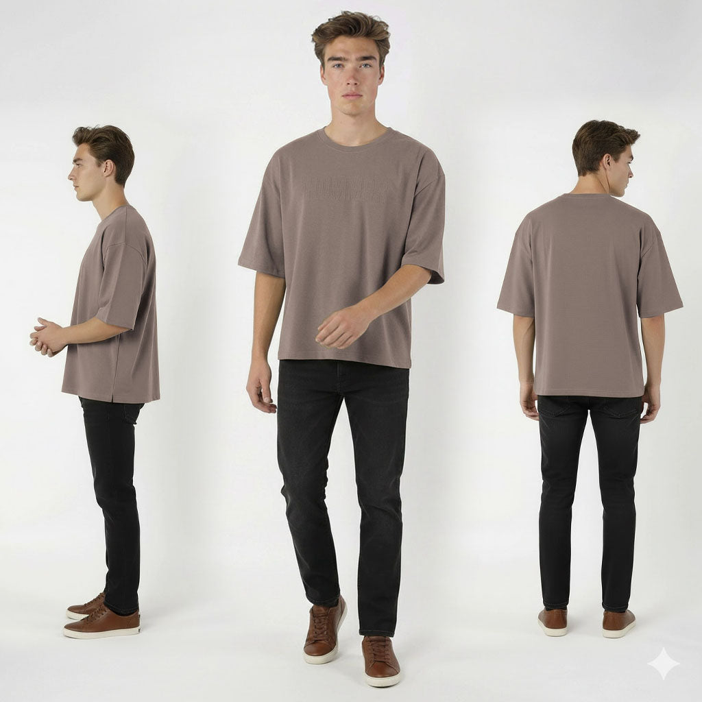 HUMMER MENS SHORT SLEEVE ROUND NECK T SHIRT [OVERSIZE] H0072