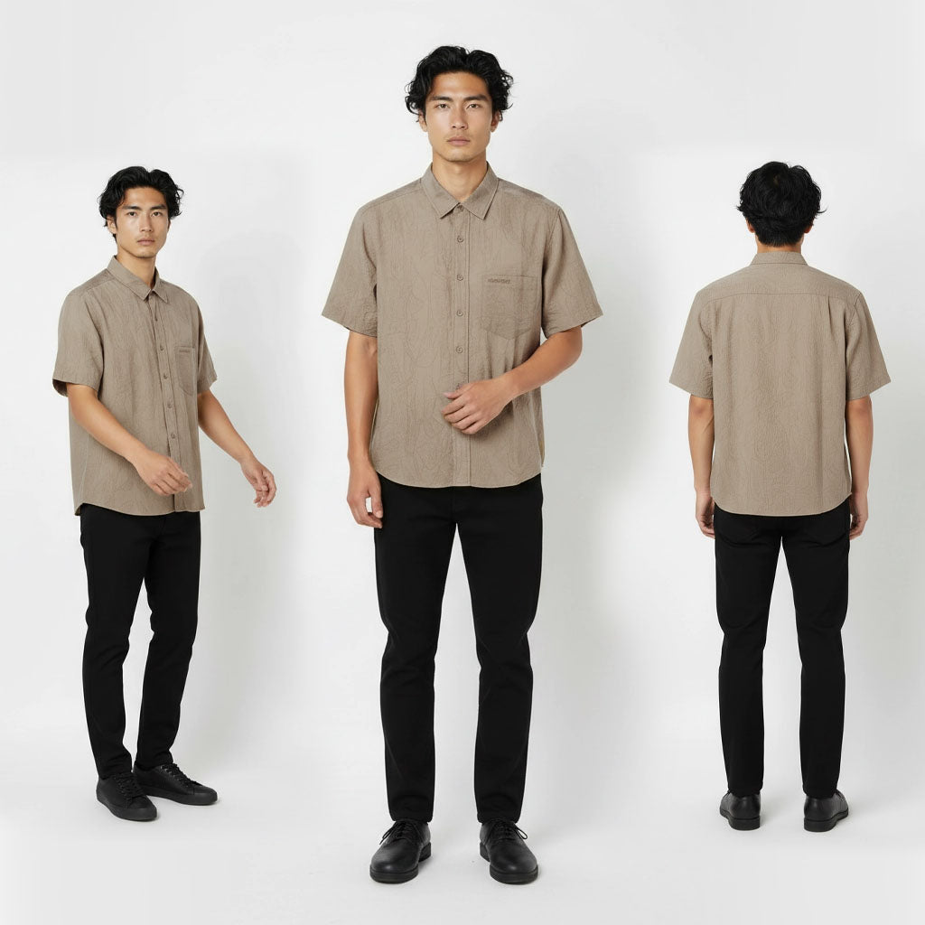 HUMMER MENS SHORT SLEEVE SHIRT [REGULAR FIT] H0059