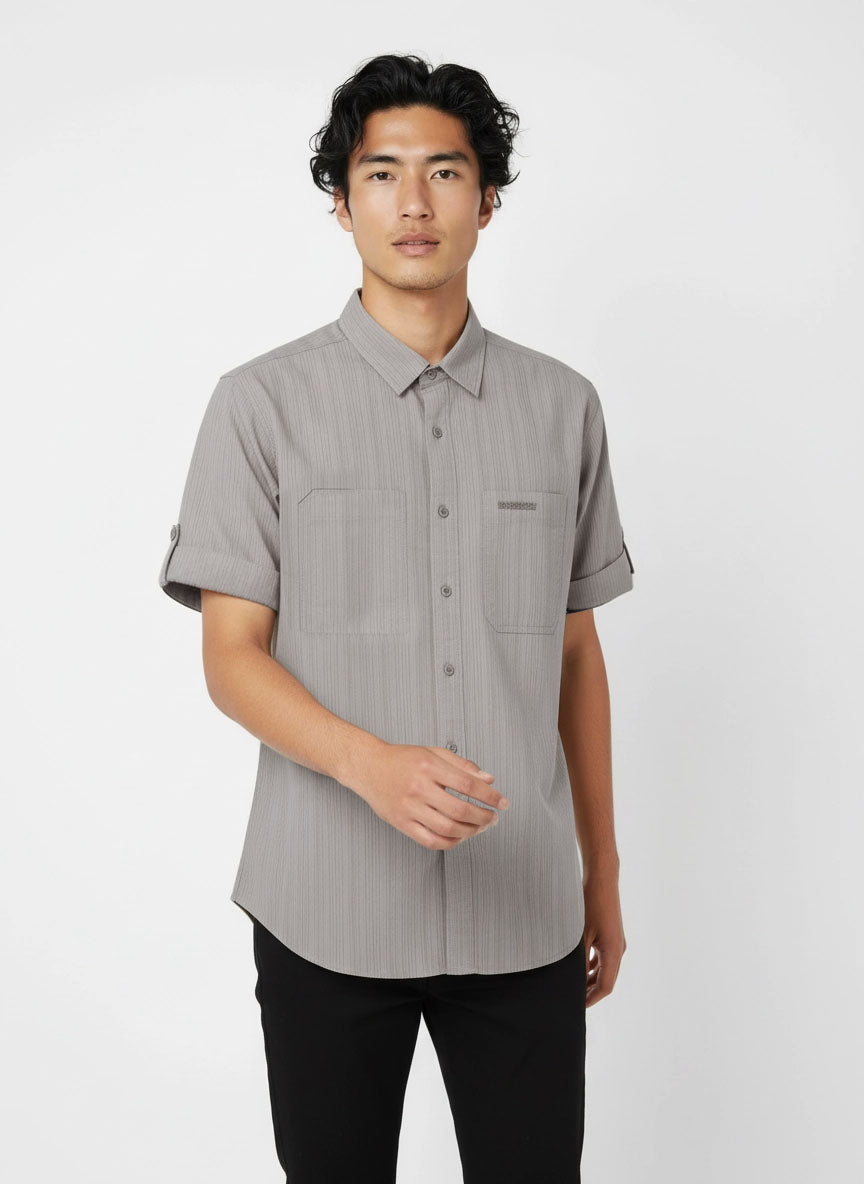 HUMMER MENS SHORT SLEEVE SHIRT [REGULAR FIT] H0063