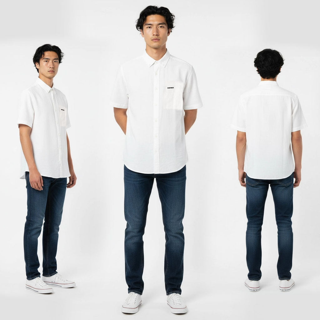HUMMER MENS SHORT SLEEVE SHIRT [REGULAR FIT] H0065