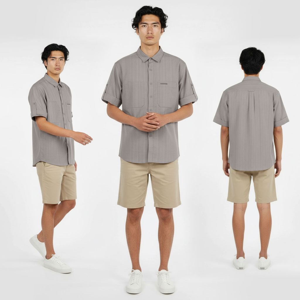 HUMMER MENS SHORT SLEEVE SHIRT [REGULAR FIT] H0063