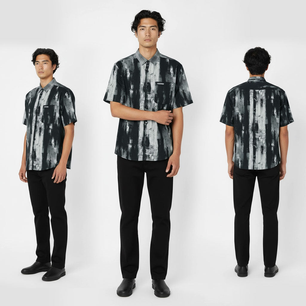 HUMMER MENS SHORT SLEEVE SHIRT [REGULAR FIT] H0057