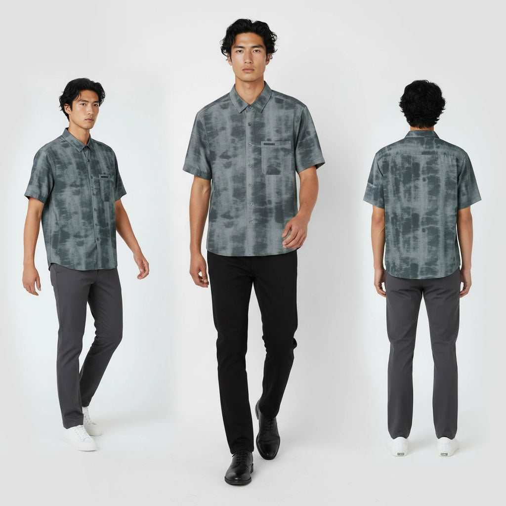 HUMMER MENS SHORT SLEEVE SHIRT [REGULAR FIT] H0058