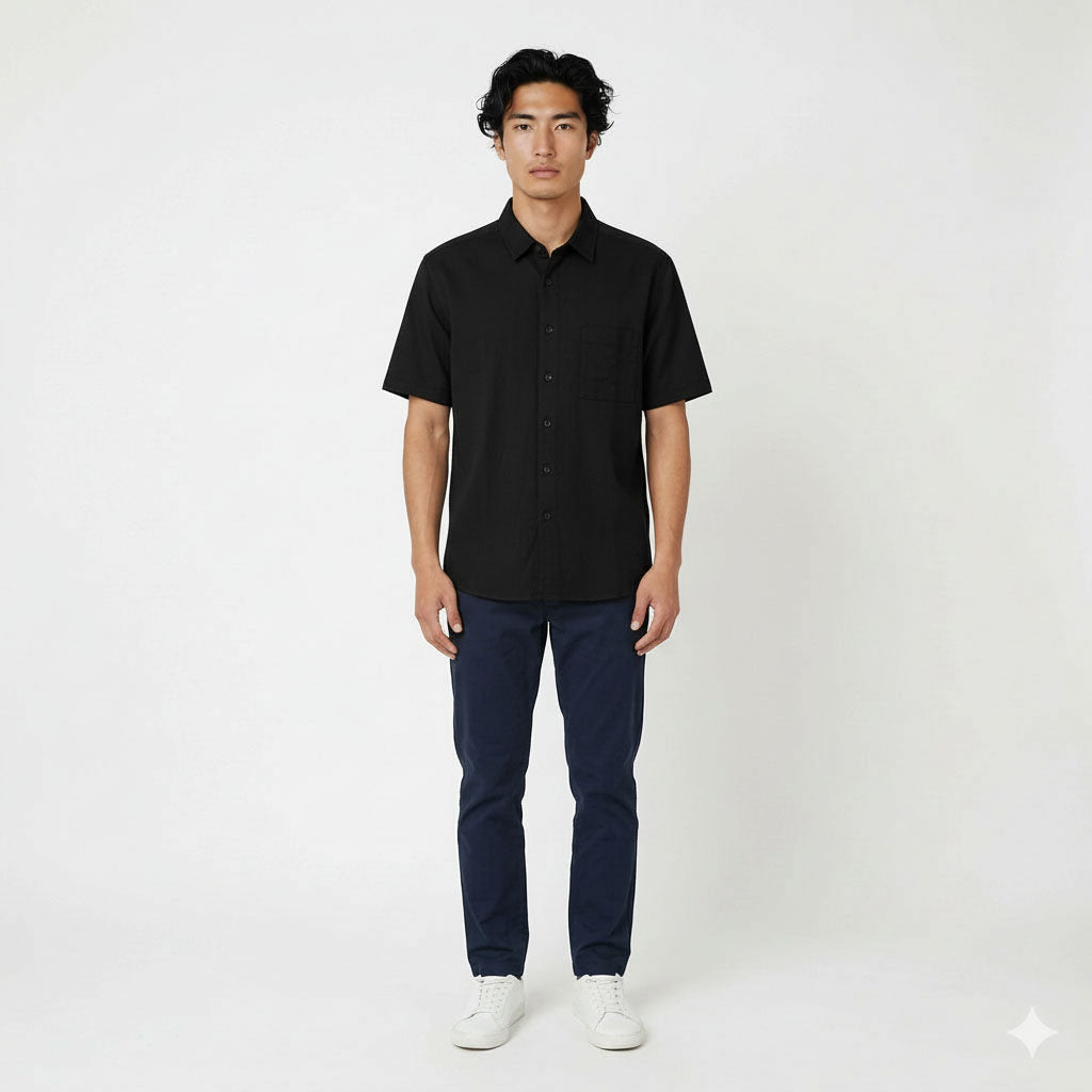 HUMMER MENS SHORT SLEEVE SHIRT [SMART FIT] H0091