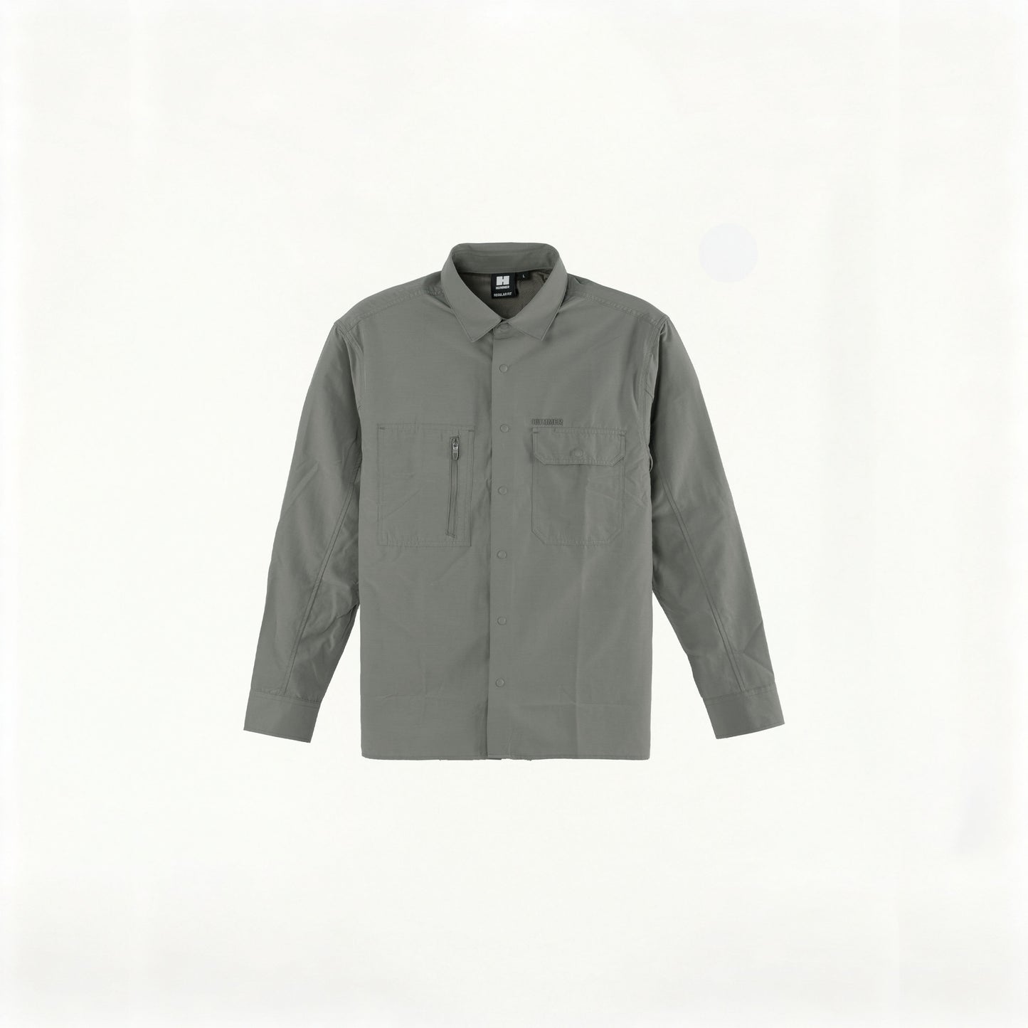 HUMMER MENS CASUAL OUTDOOR LONG SLEEVE SHIRT [REGULAR FIT] H0100