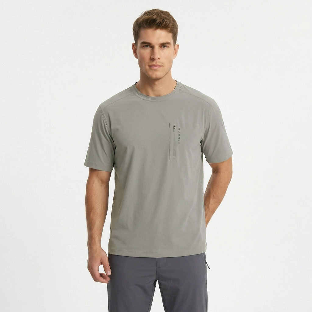 HUMMER MENS CASUAL OUTDOOR SHORT SLEEVE ROUNDNECK T SHIRT [OVERSIZE] H0103